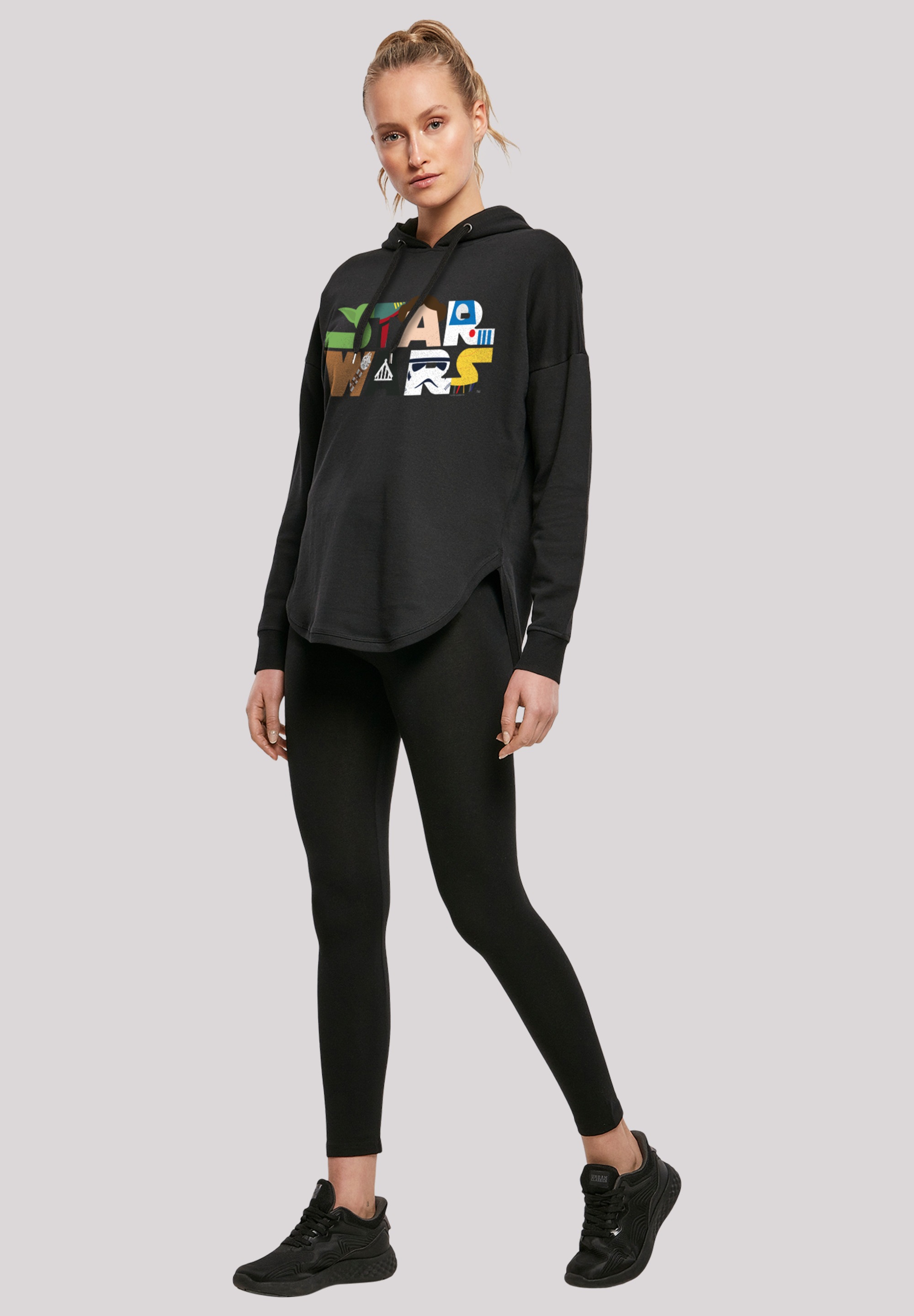 F4NT4STIC Kapuzenpullover »Star Wars Character Logo«, Print