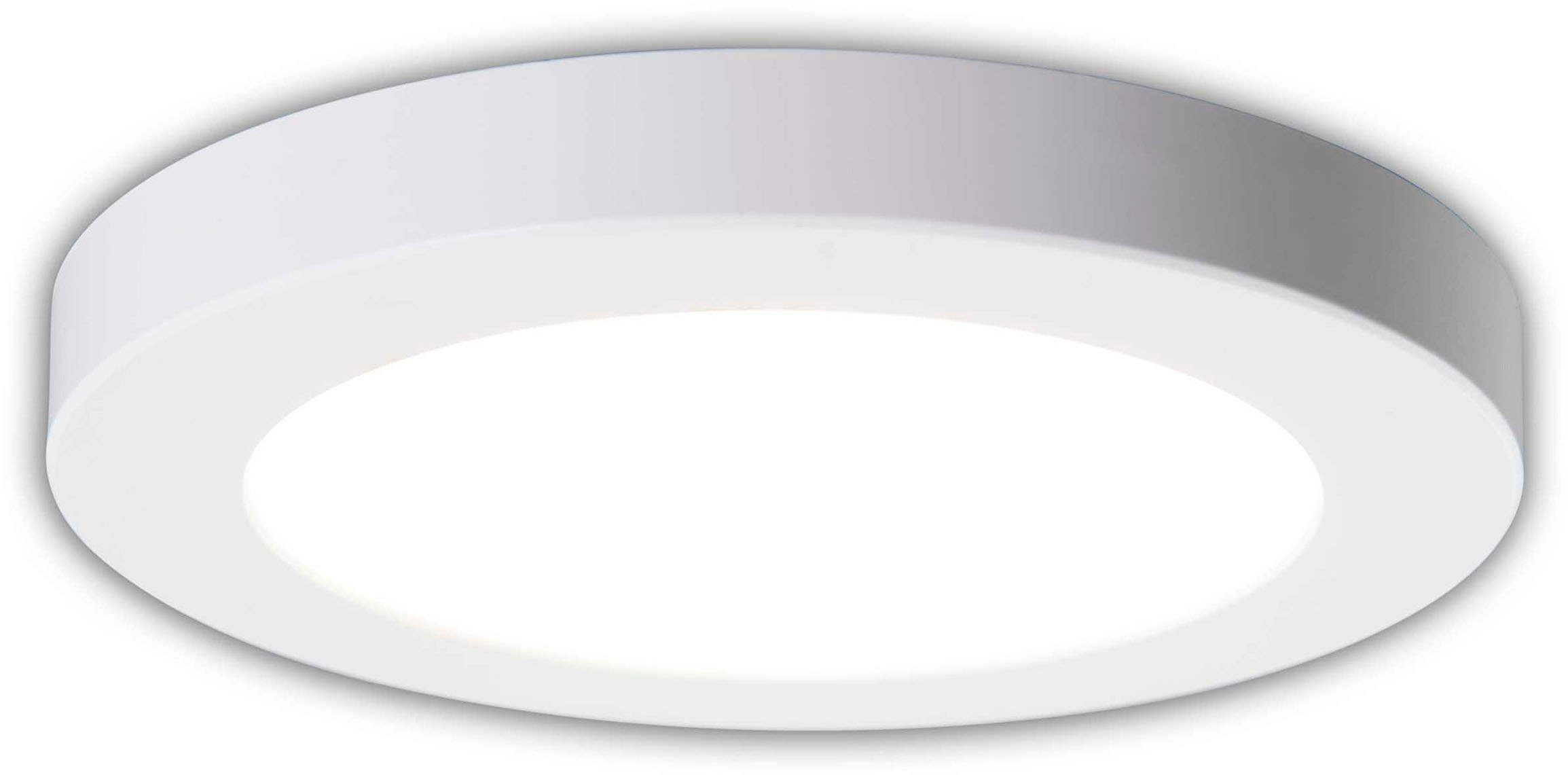 näve LED Deckenleuchte »Bonus« LED-Modul 1 Stk. Kaltweiß | Neutralweiß | Warmweiß Ein- oder Aufbau flexibel, CCT über Geräteschalter, D: 16,5cm