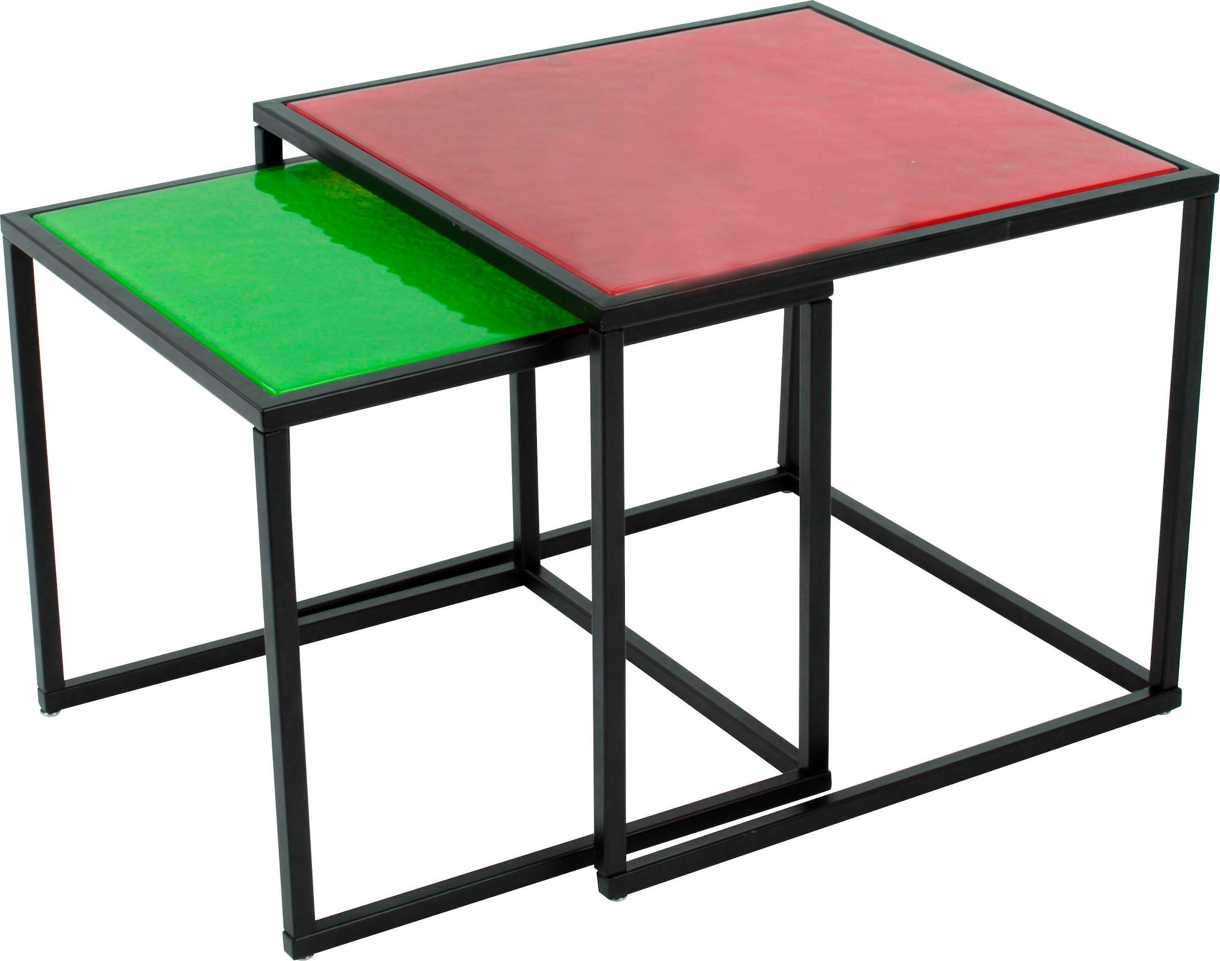 Paroli Couchtisch Set, 2 Stk. tlg. quadra günstig online kaufen