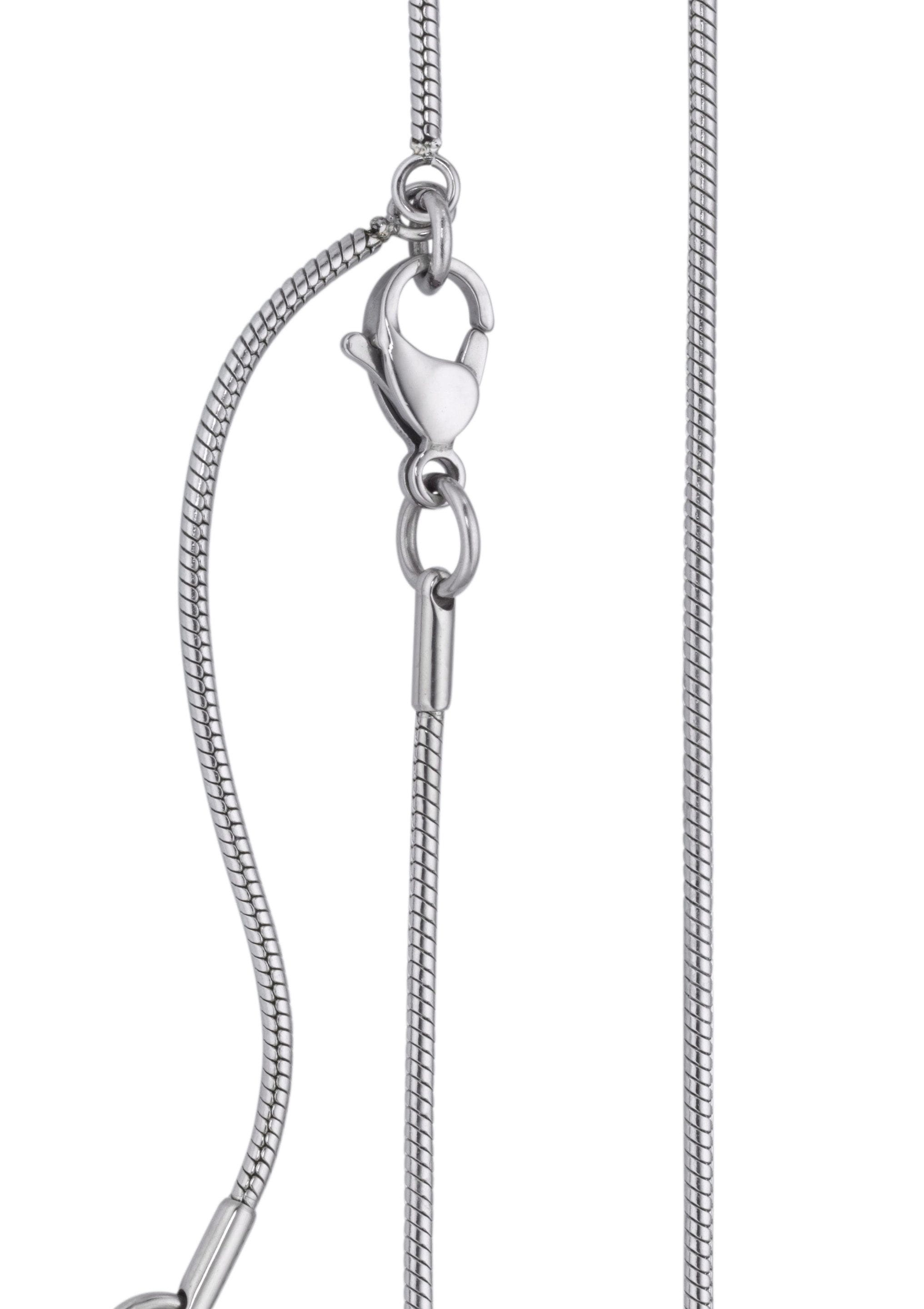 Firetti Edelstahlkette »Schmuck Geschenk in Schlangenkettengliederung, 1,5 mm breit«, Made in Germany