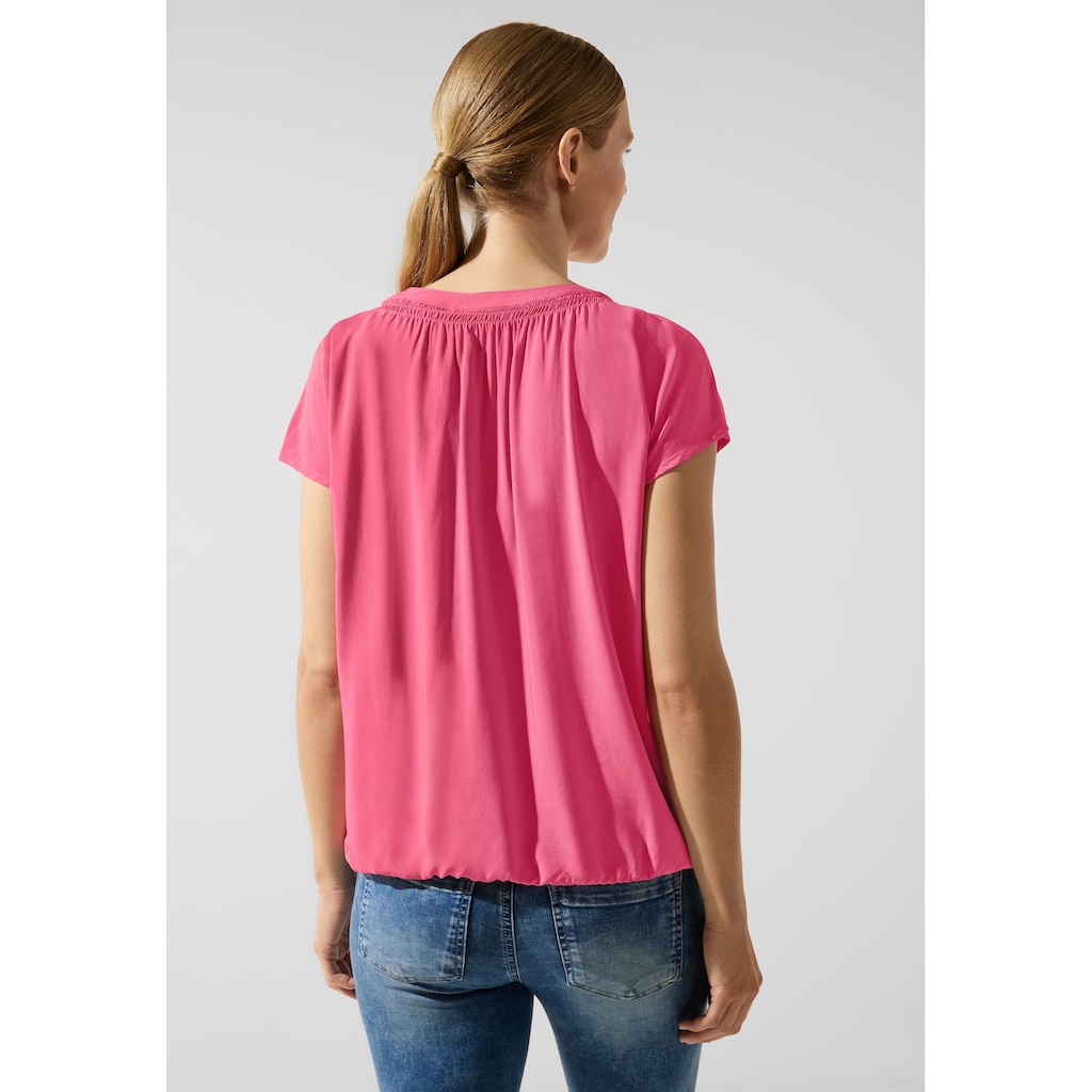 STREET ONE Shirtbluse, mit Raffung