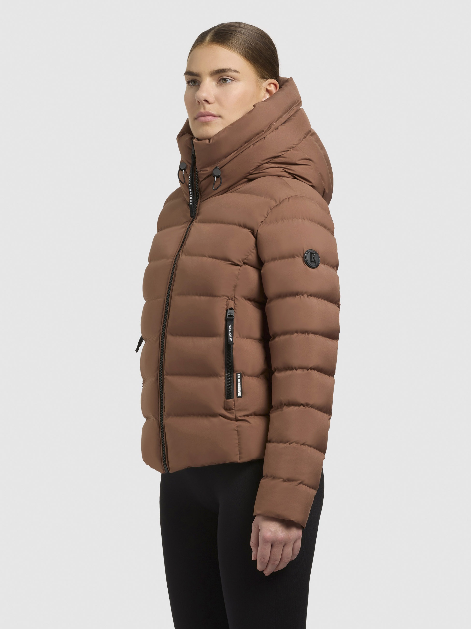 khujo Steppjacke »VADEA«, mit Kapuze