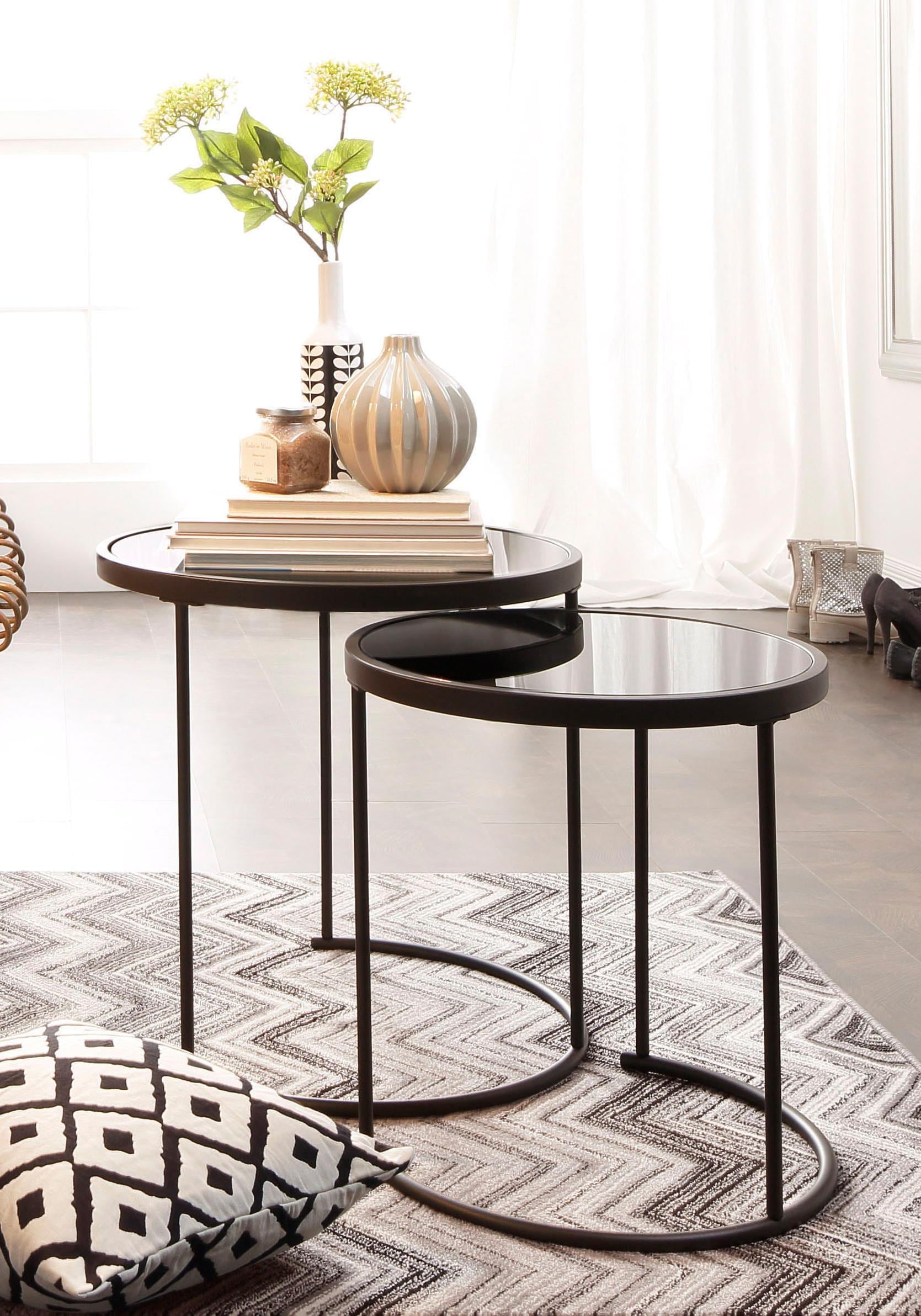 Home affaire Beistelltisch Set, 2 Stk. tlg. günstig online kaufen