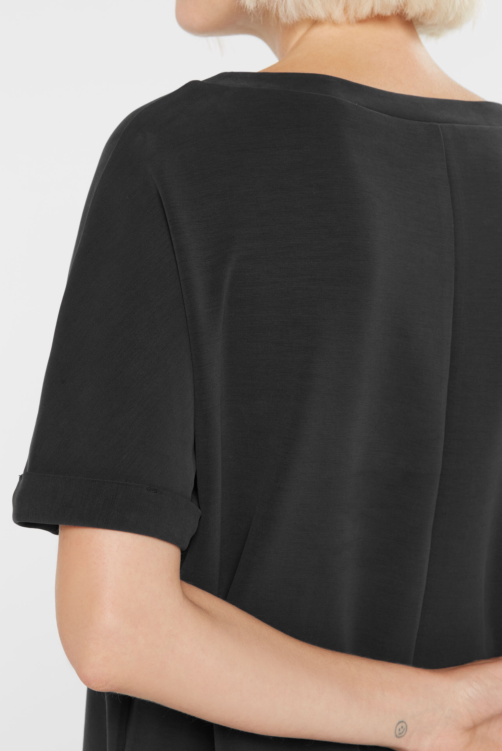SENSES.THE LABEL Rundhalsshirt, mit Fledermausärmel