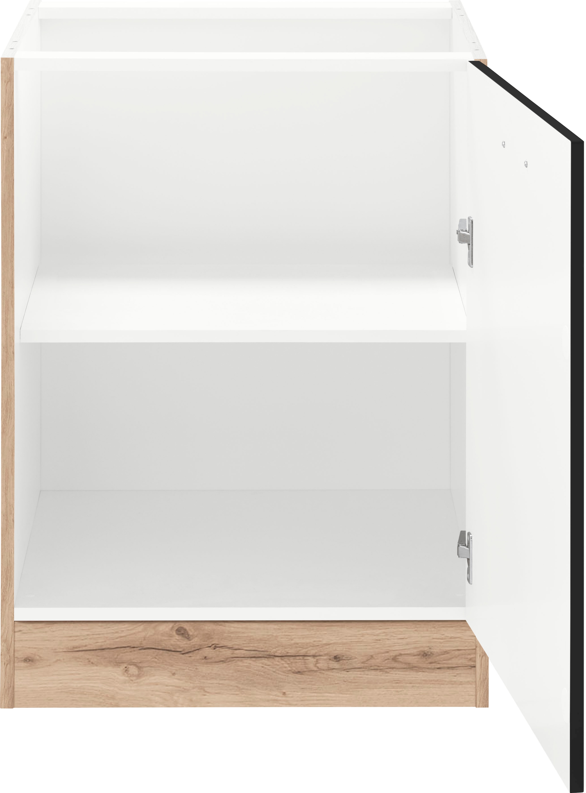 KOCHSTATION Unterschrank »KS-Tinnum«, 60 cm breit, MDF-Fronten, Metallgriff
