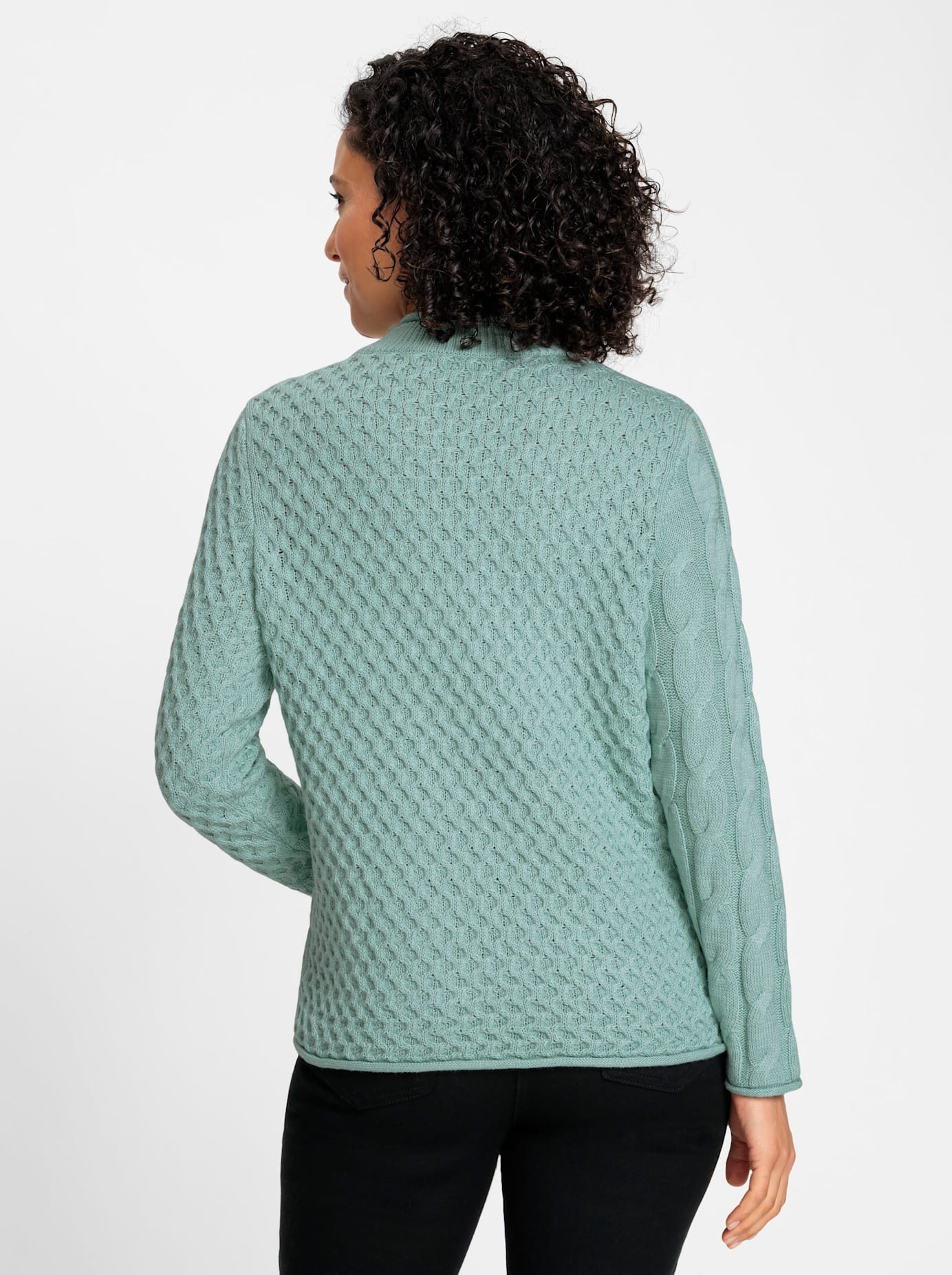Inspirationen Stehkragenpullover "Stehkragen-Pullover" günstig online kaufen