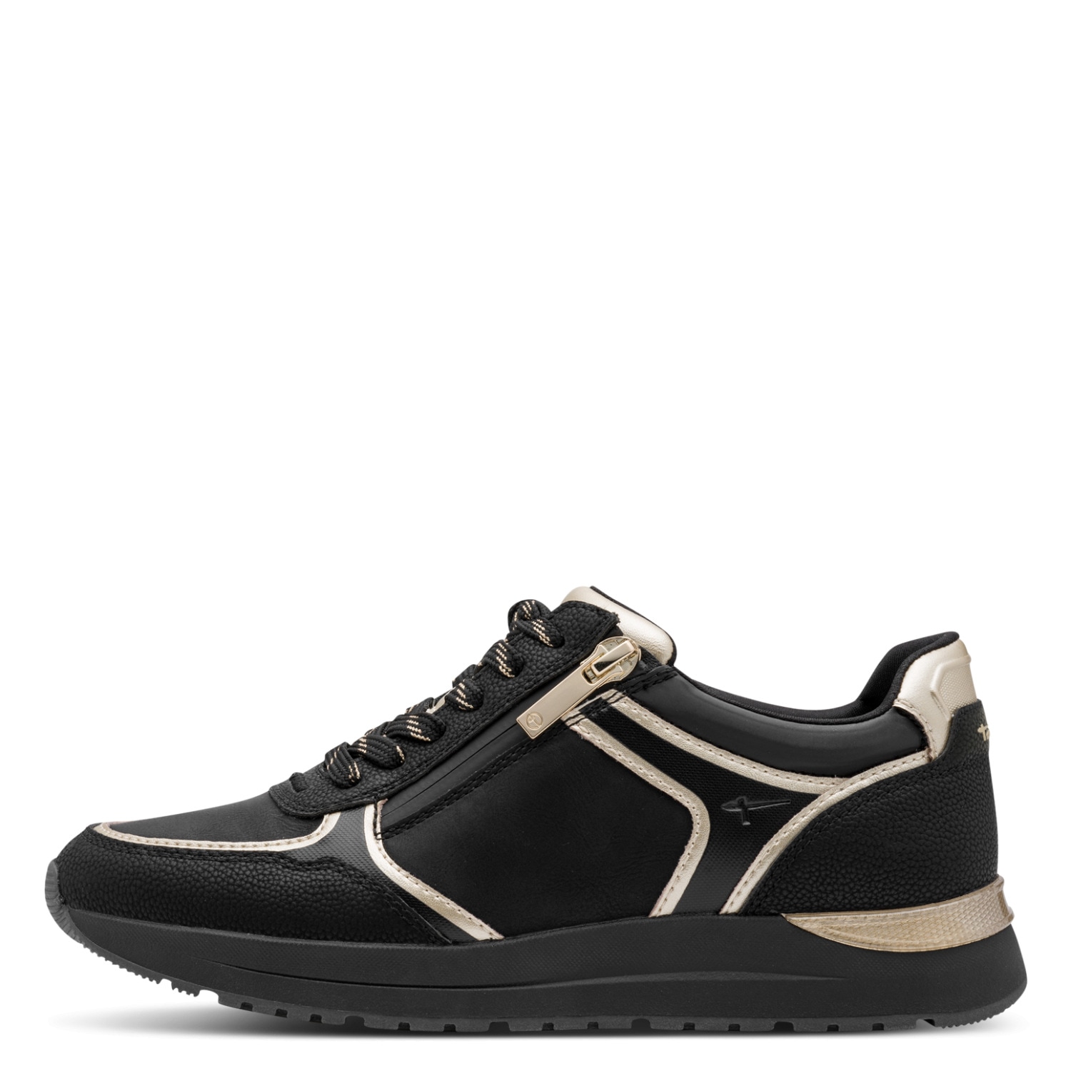 Tamaris Plateausneaker  Freizeitschuh, Halbschuh, Schnürer mit Kontrastbesätzen und Ziernähten