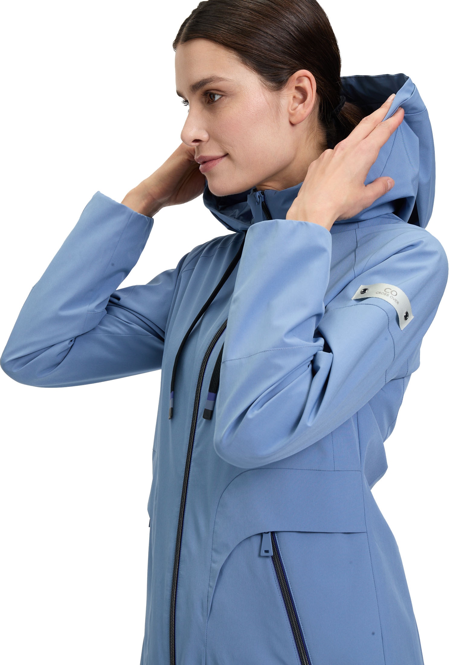 Betty Barclay Outdoorjacke »Betty Barclay Damen Outdoorjacke mit abnehmbarer Kapuze«, mit Kapuze
