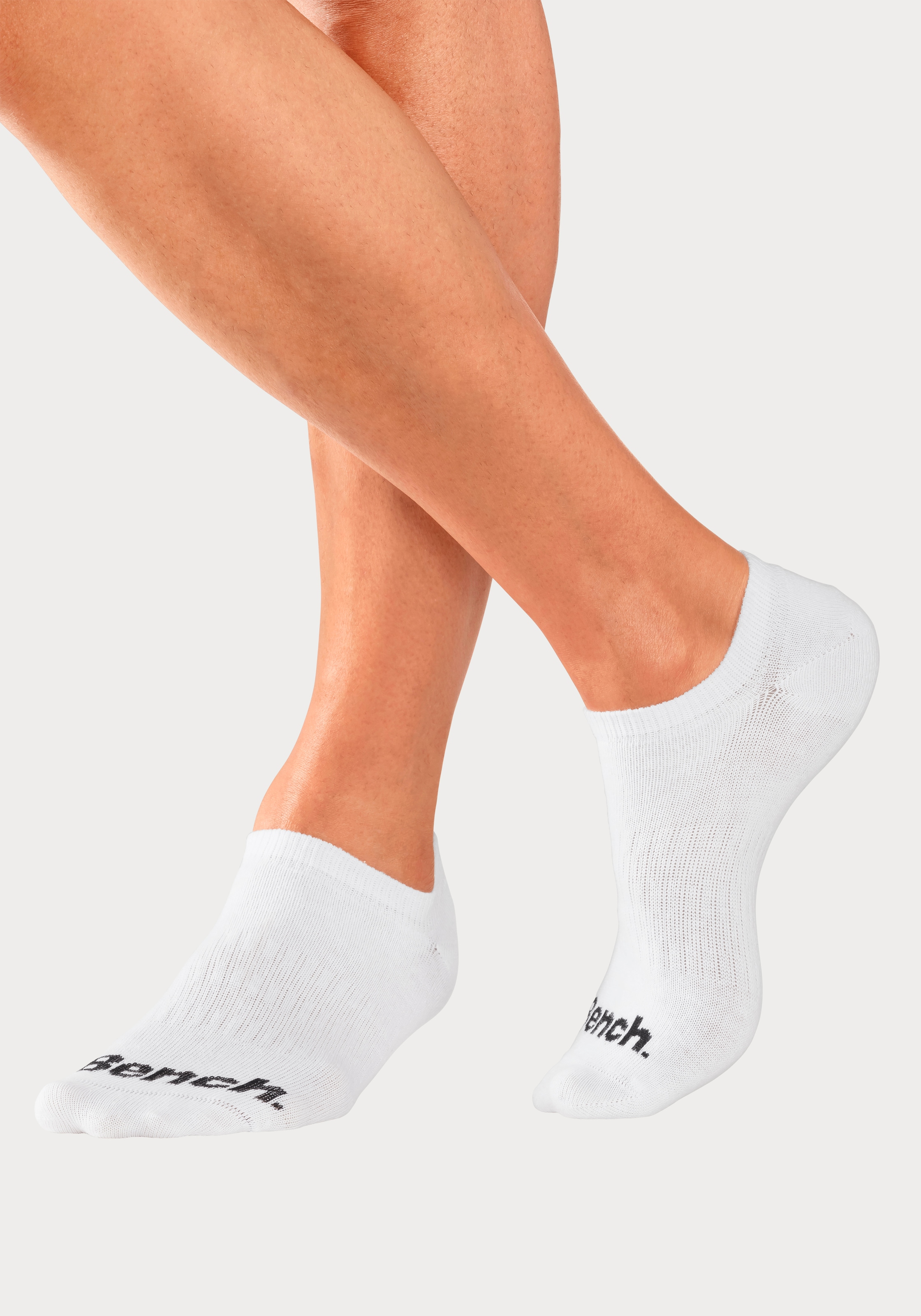 Bench. Sportsocken, (Packung, 12 Paar), Sneakersocken verschwinden im Schuh