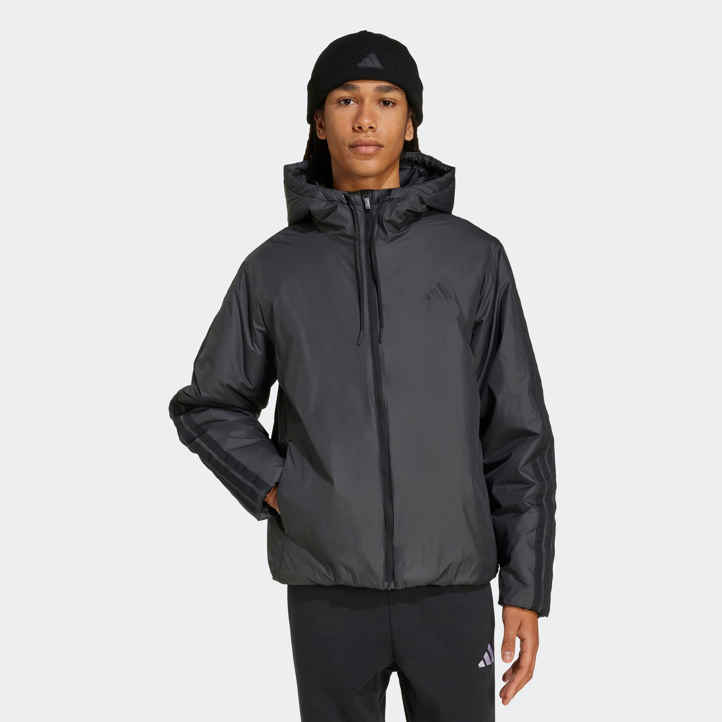 adidas Sportswear Outdoorjacke "ESSENTIALS CLIMAWARM 3-STREIFEN INSULATED" günstig online kaufen