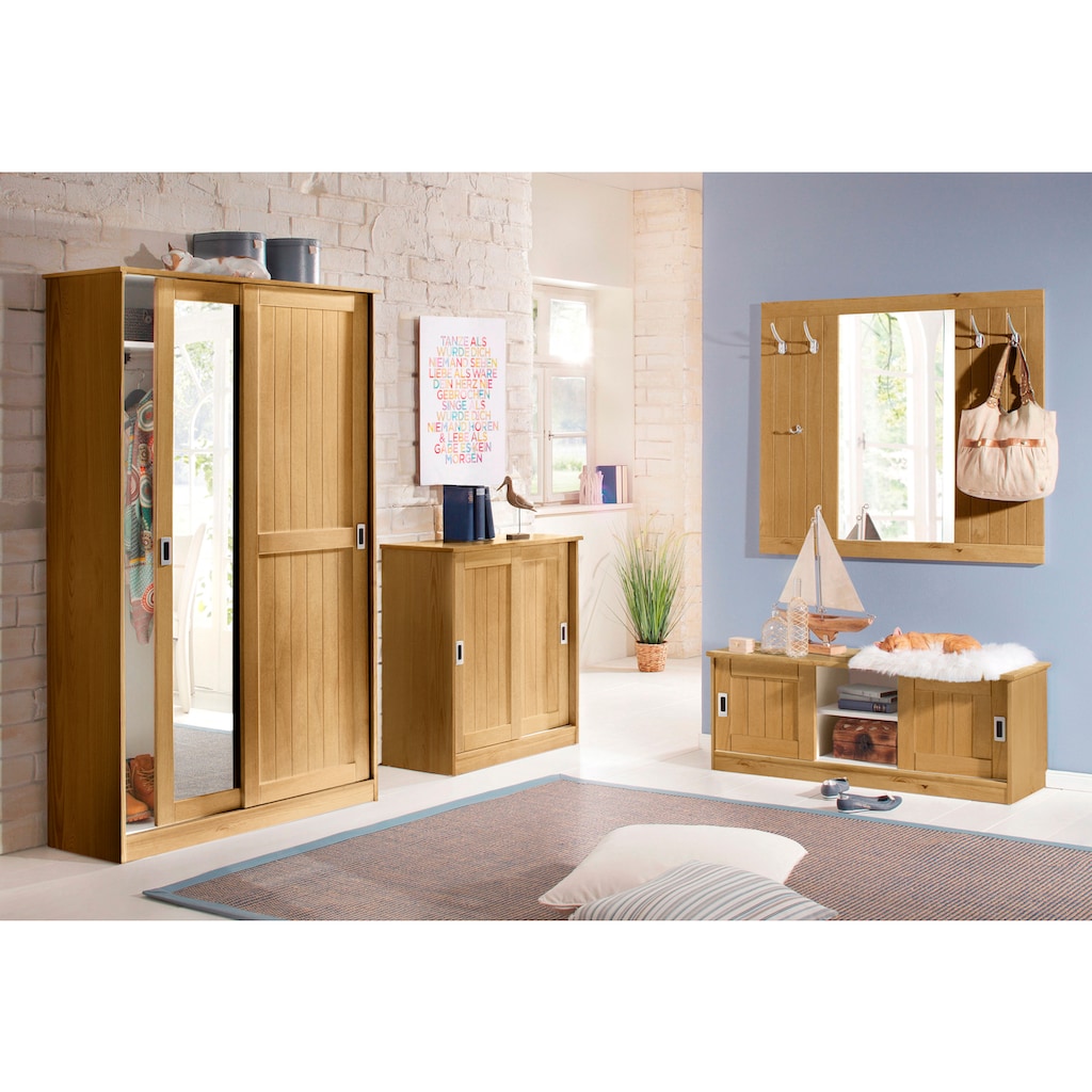 Home affaire Schuhschrank »Nekso«, Breite 83 cm, aus MDF oder Massivholz, FSC®-zertifiziert