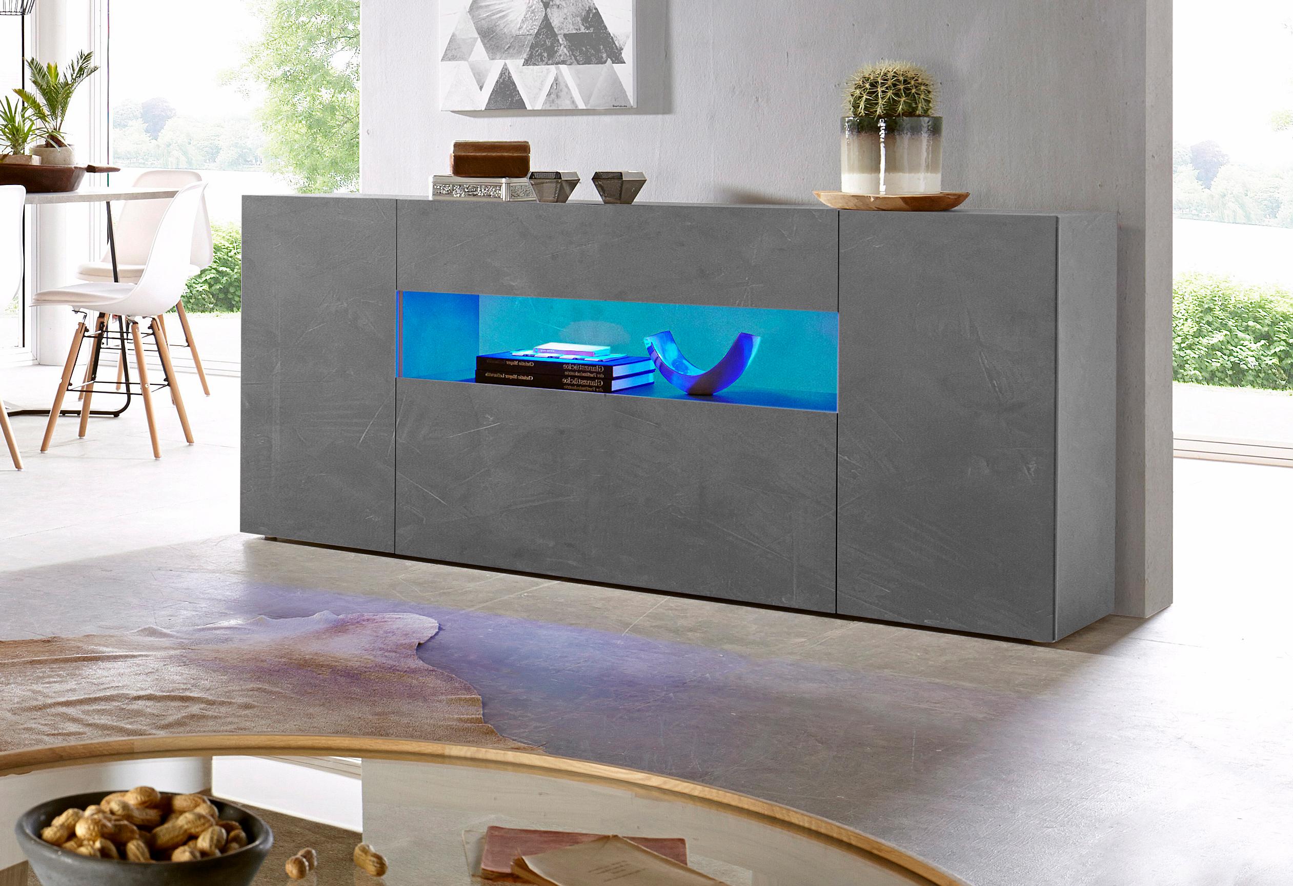 Tecnos Sideboard Potenza, Breite 180 cm, ohne Beleuchtung