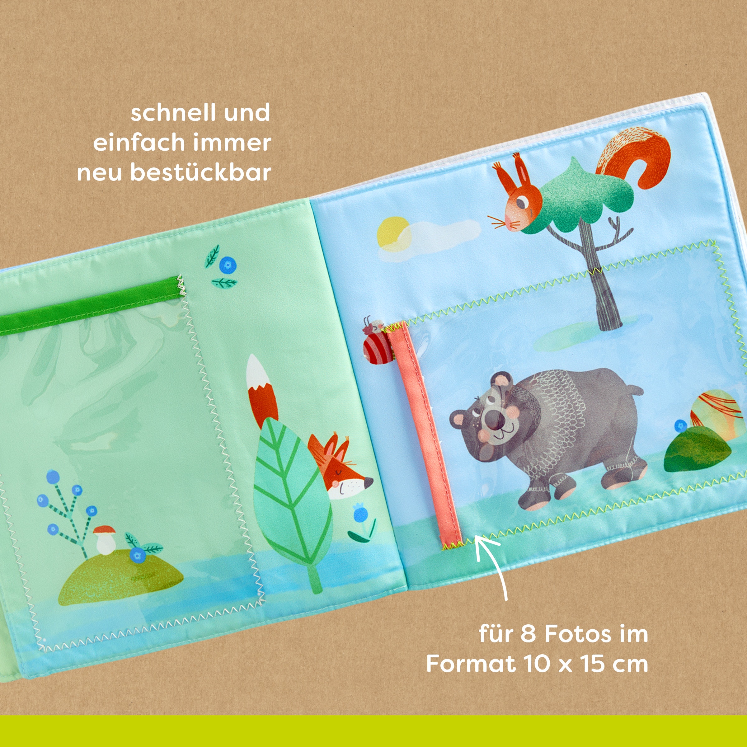 Haba Fotoalbum »Baby-Fotoalbum Waldfreunde«