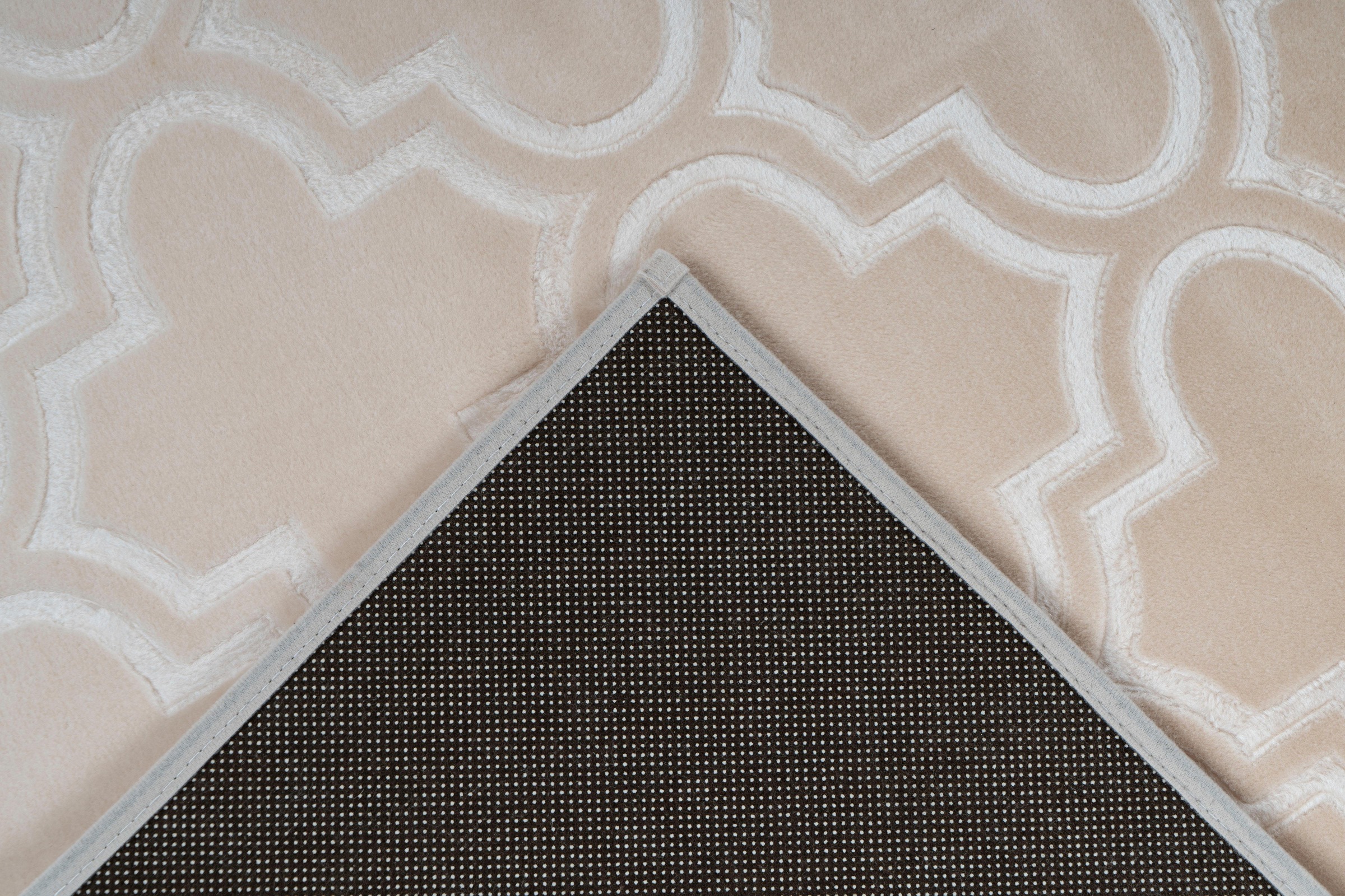 my home Teppich »Triana«, rechteckig, 7 mm Höhe, 3D-Design, geometrisches & modernes Design, Kurzflor, kuschelig