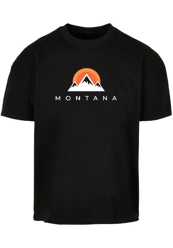T-Shirt »Merchcode Herren Montana X Ultra Heavy Cotton Box T-Shirt«, (1 tlg.)