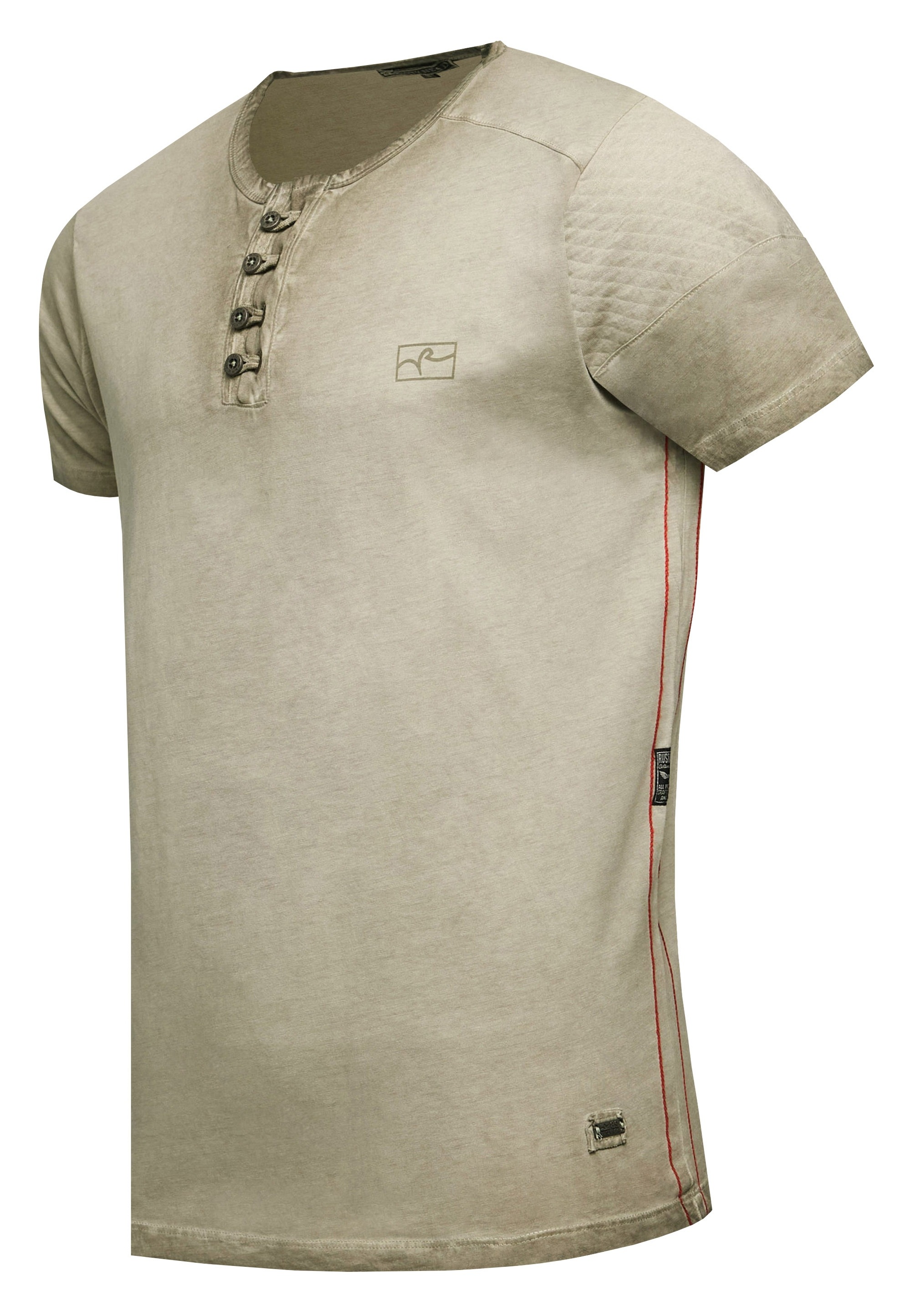 Rusty Neal T-Shirt »15350« mit Henley-Knopfleiste