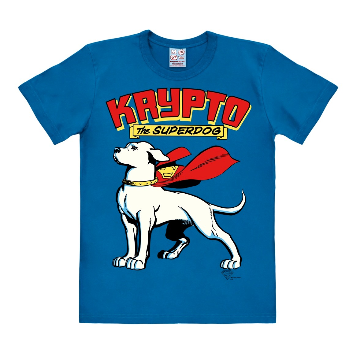 LOGOSHIRT T-Shirt »Superdog - Krypto - DC Comics«, mit coolem Hunde-Motiv