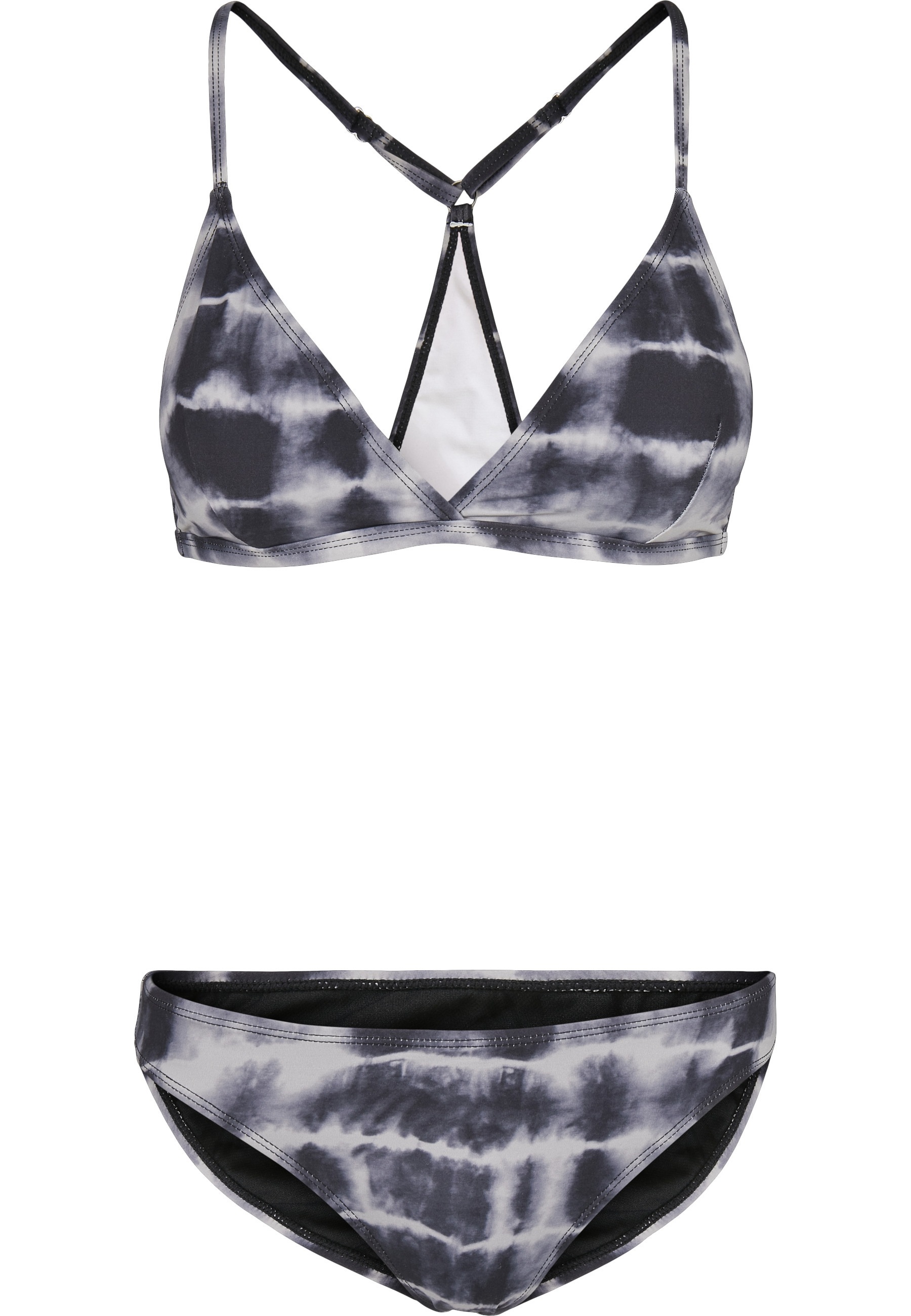 URBAN CLASSICS Bügel-Bikini "Urban Classics Damen Ladies Tie Dye Triangle B günstig online kaufen