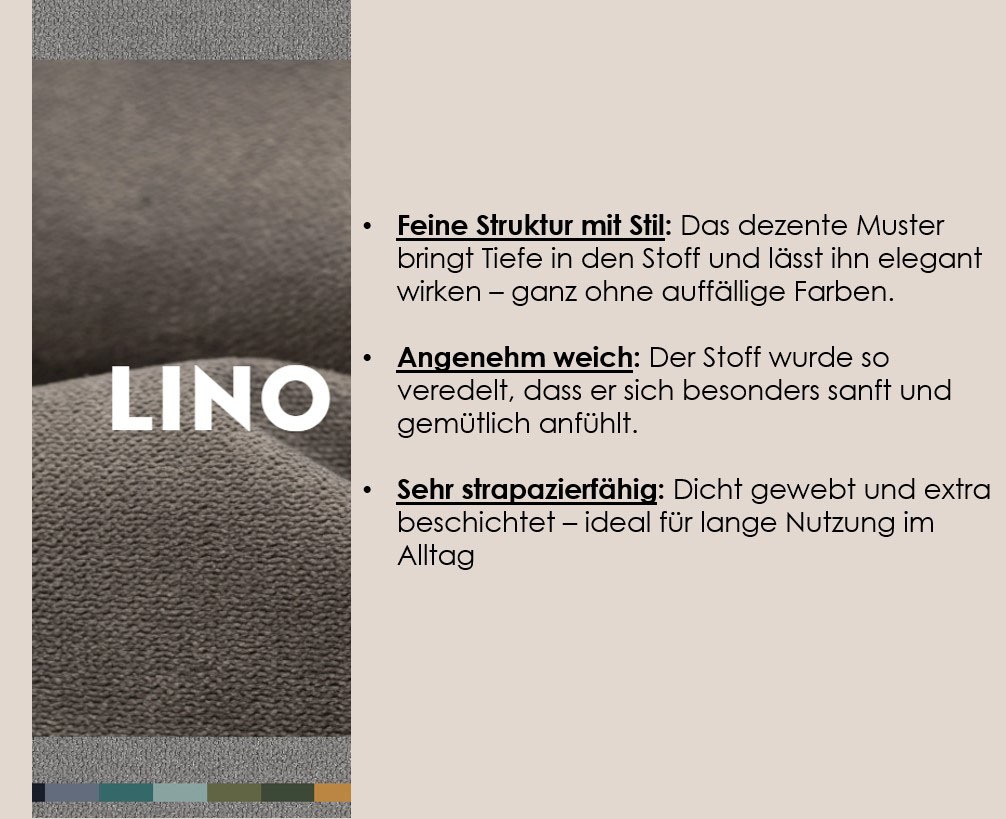 Home affaire Ecksofa »Booster Couch wahlweise mit Schlaffunktion und Bettkasten-auch in Cord«, Recamiere beidseitig montierbar, Sofa in L-Form, 232 cm