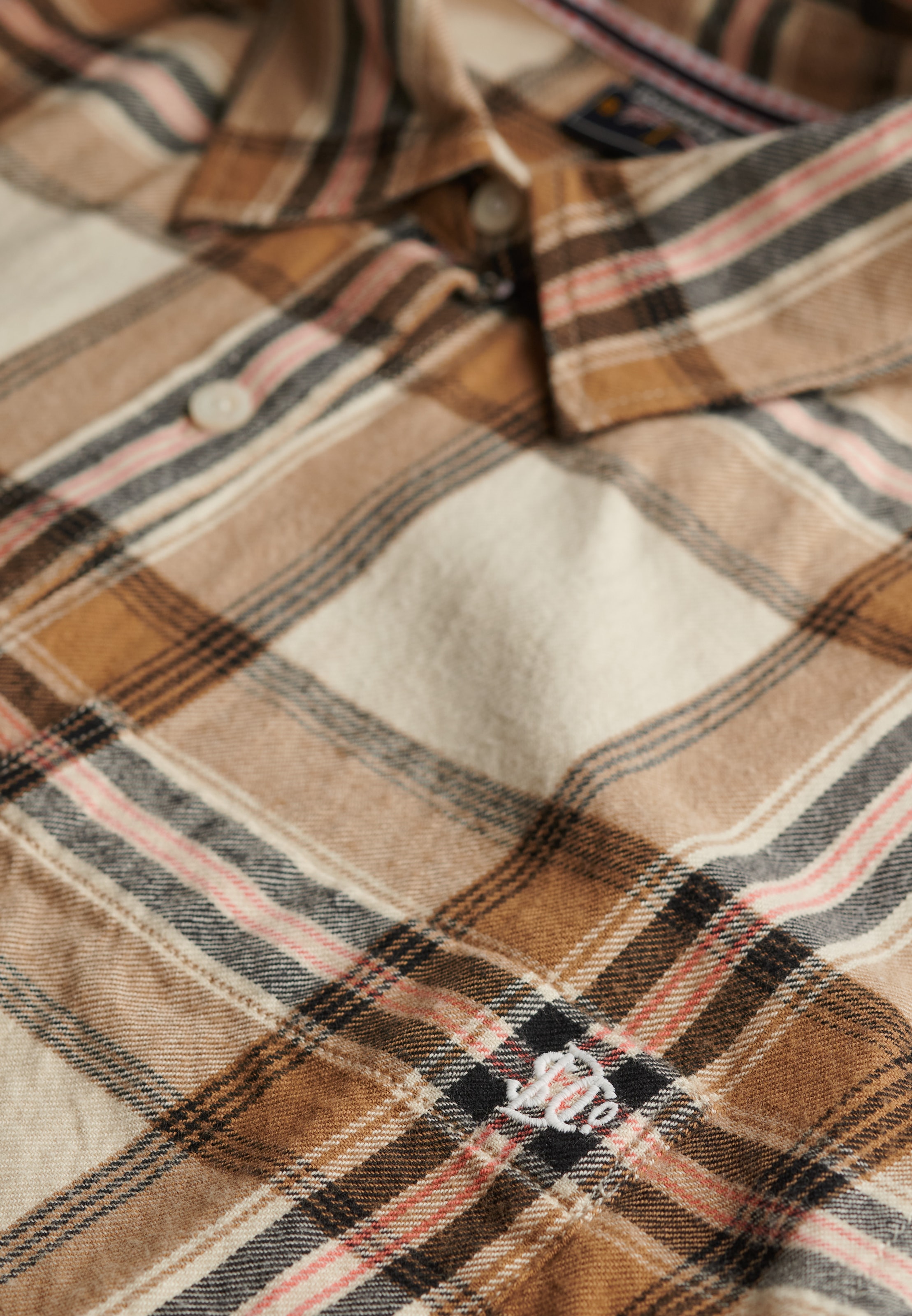 Superdry Karobluse »CHECK FLANNEL BOYFRIEND SHIRT«