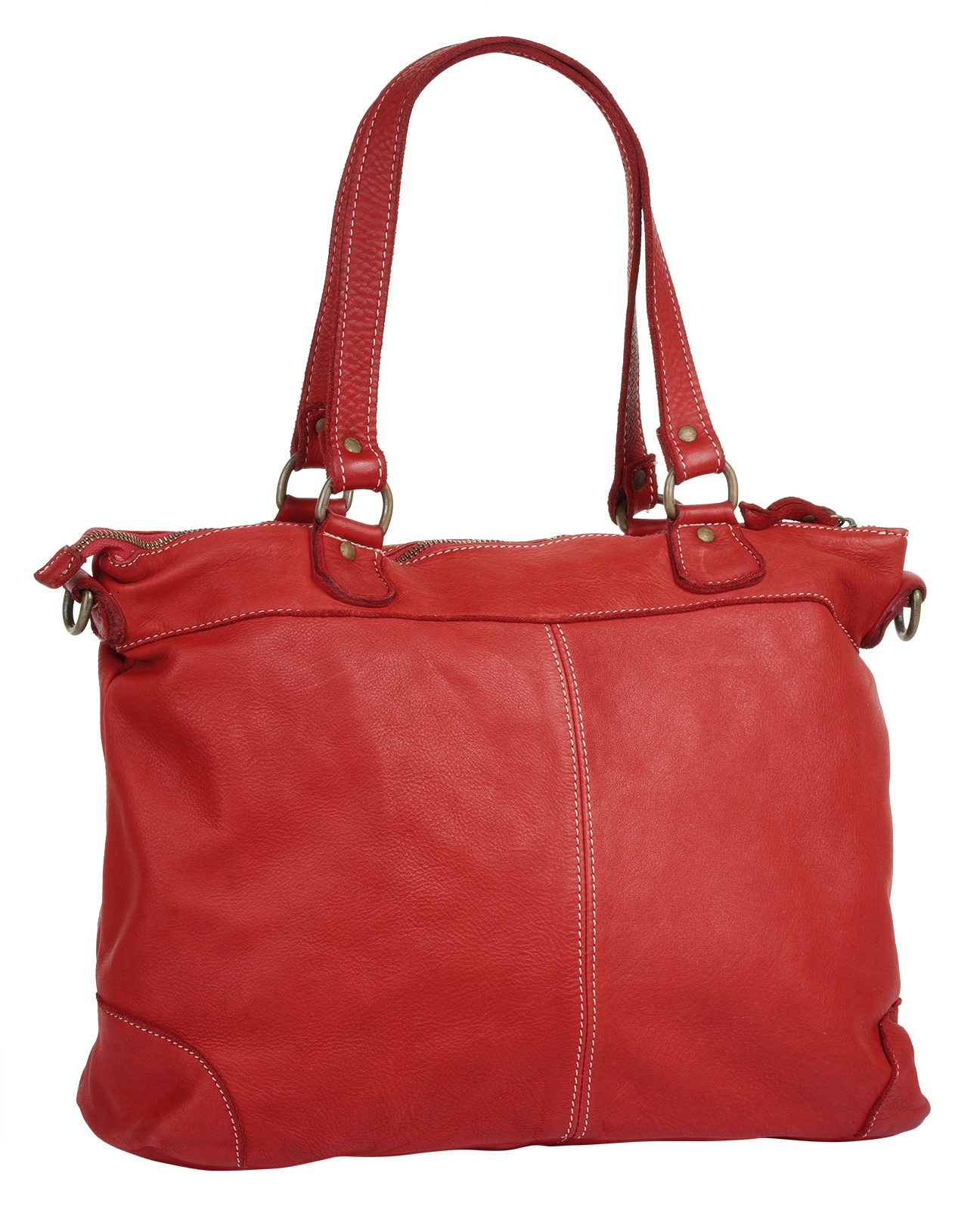 Cluty Shopper, echt Leder, Made in Italy