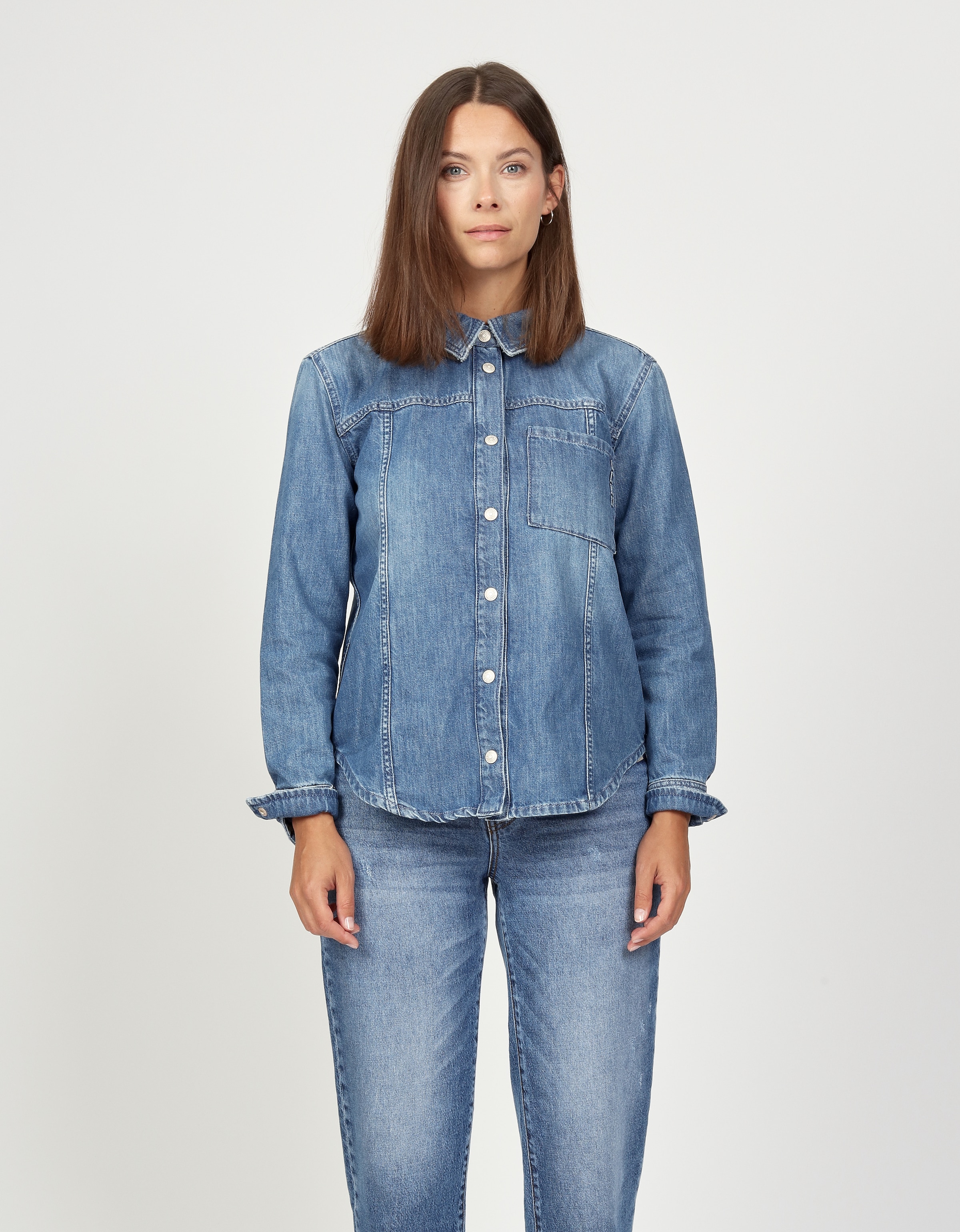 GANG Hemdbluse "94LIV SHIRT", in lockerer Passform günstig online kaufen