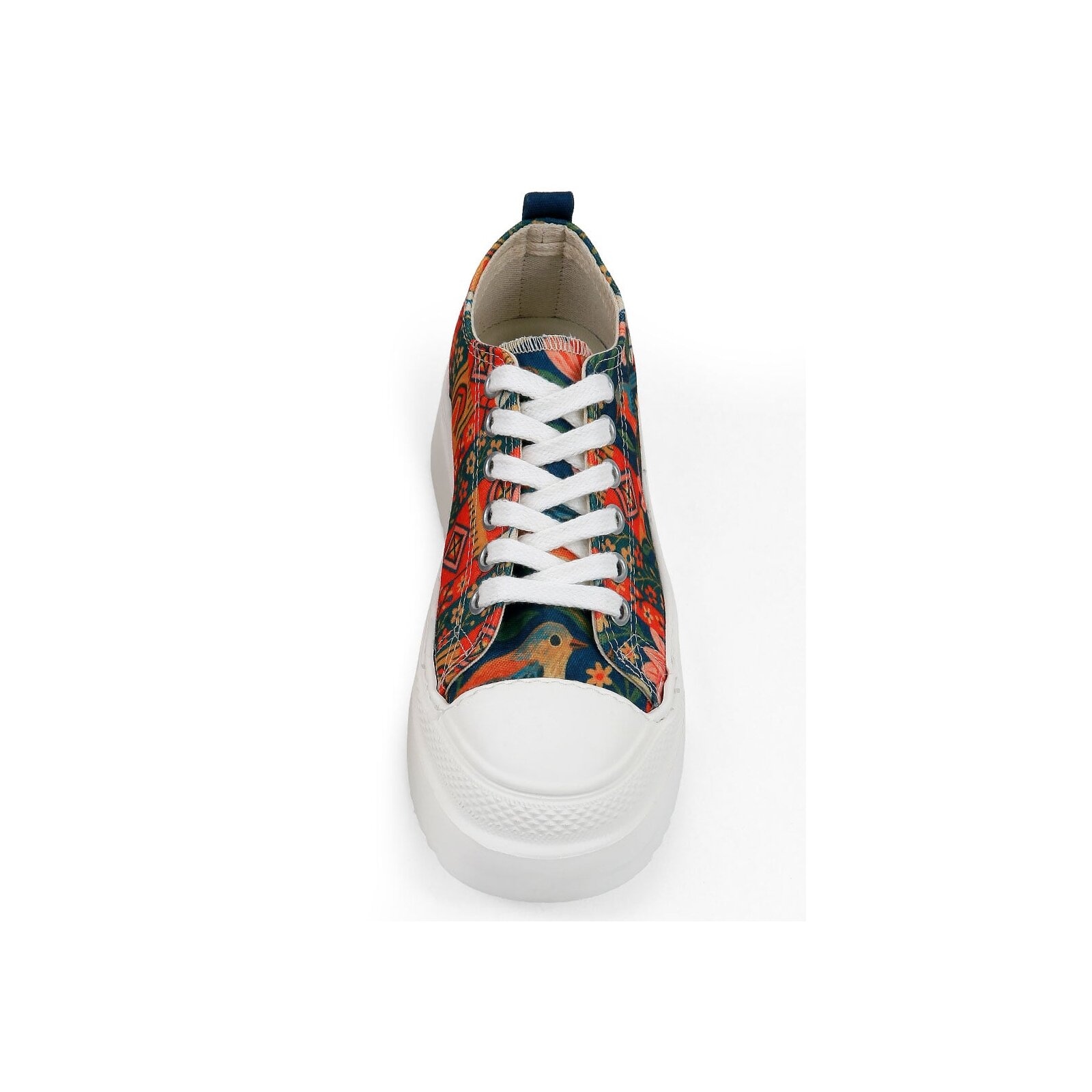 DOGO Sneaker »Freya Low-Top Sneaker Garden Birds Damen Sneaker«  Handgefertigt