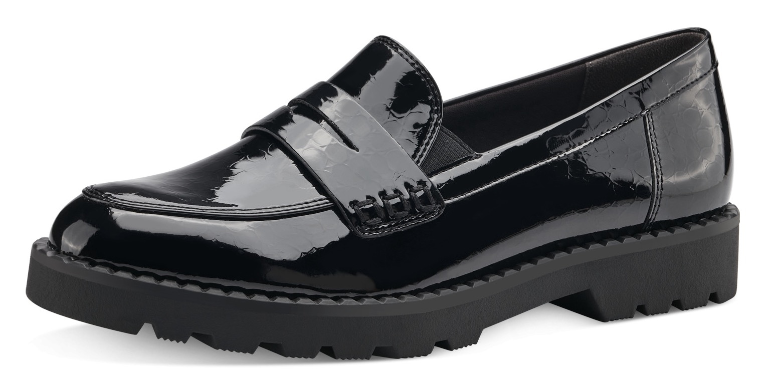 Tamaris, Loafer, Halbschuh, Schlupfschuh in schmaler Form