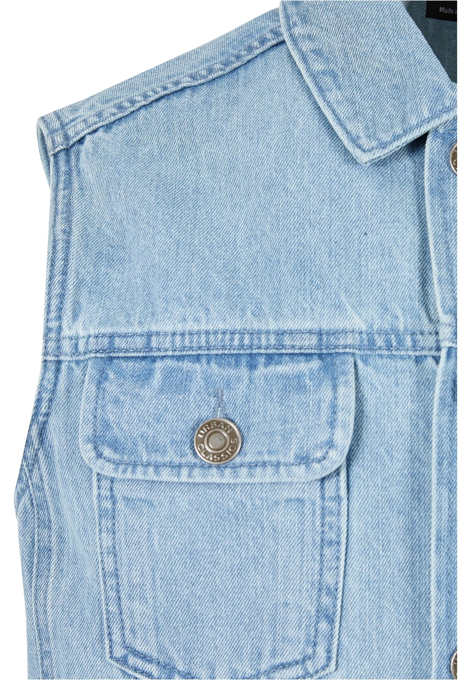 URBAN CLASSICS Jerseyweste »Urban Classics Herren Denim Vest«, (1 tlg.)