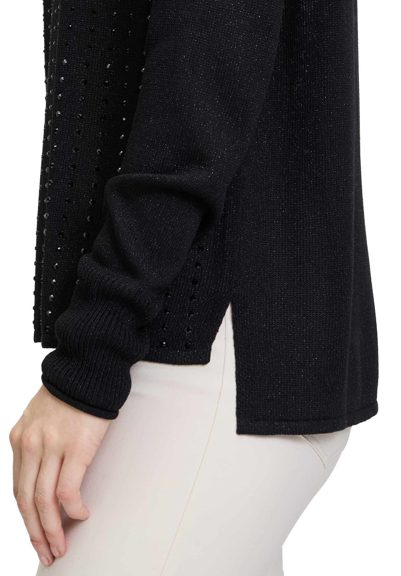 Betty Barclay Strickpullover »Betty Barclay Feinstrickpullover mit Strass«, (1 tlg.), limited edition