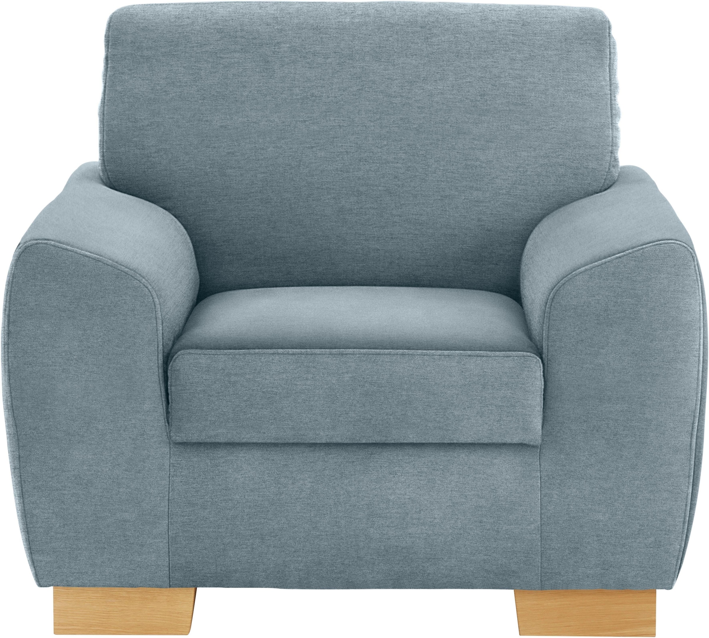 DOMO collection Sessel "Incanto, kubische Formensprache, komfortabel, flach günstig online kaufen