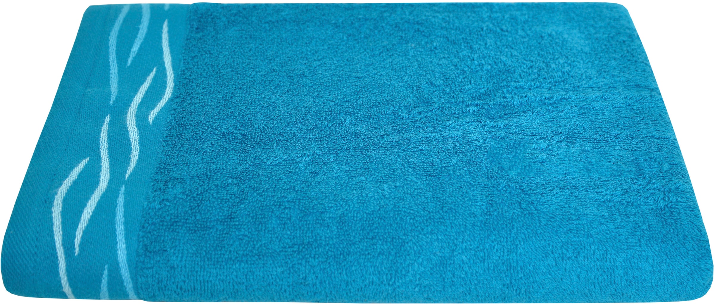 Dyckhoff Duschtuch "Wave" mit Jacquard-Bordüre günstig online kaufen