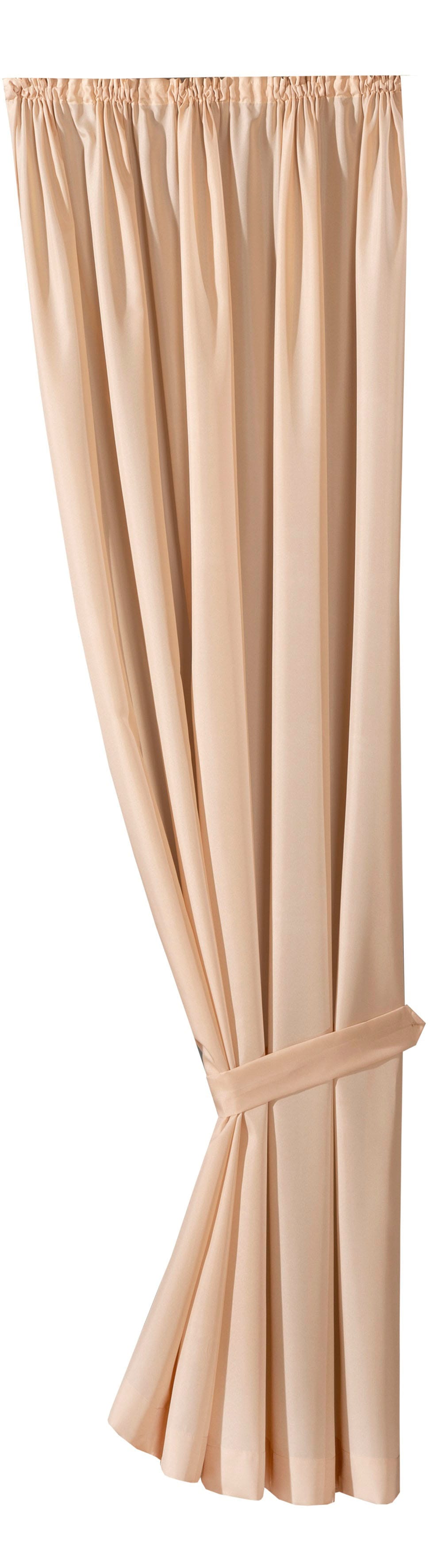 Weckbrodt 1100000002199 "Matteo" Kräuselband 1 Stk. tlg. Satin, bedruckt, leichte Qualität, mit Raffhalter, Gardine, Store