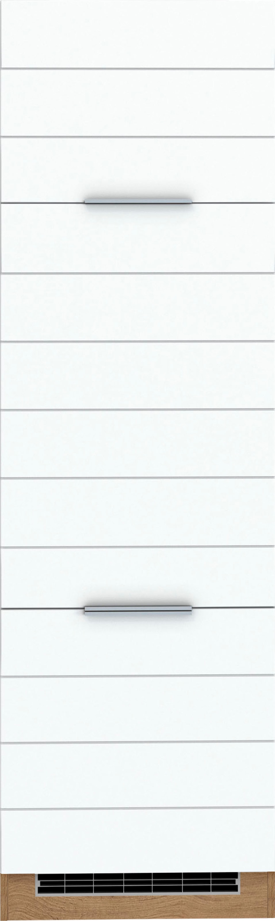 HELD MÖBEL Kühlumbauschrank »Luhe«, 60 cm breit, hochwertige MDF-Fronten  mit waagerechter Lisene bestellen | BAUR