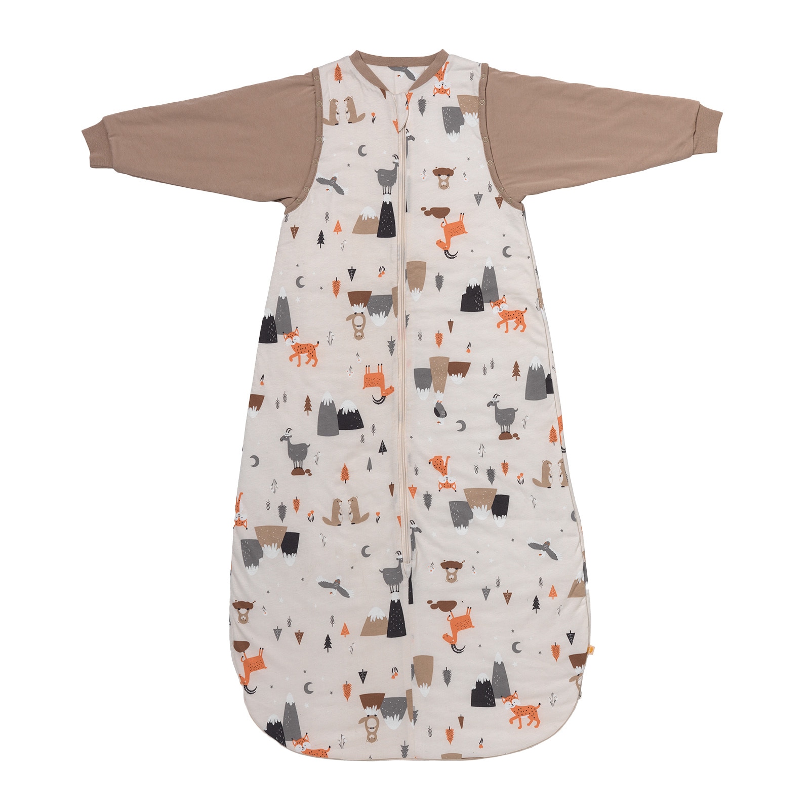 SCHLUMMERSACK Baby Babyschlafsack "Schlafsack ohne Füßen 2.5 Tog", beige, Gr. 150, Obermaterial: 100% Baumwolle CO., Schlafsäcke