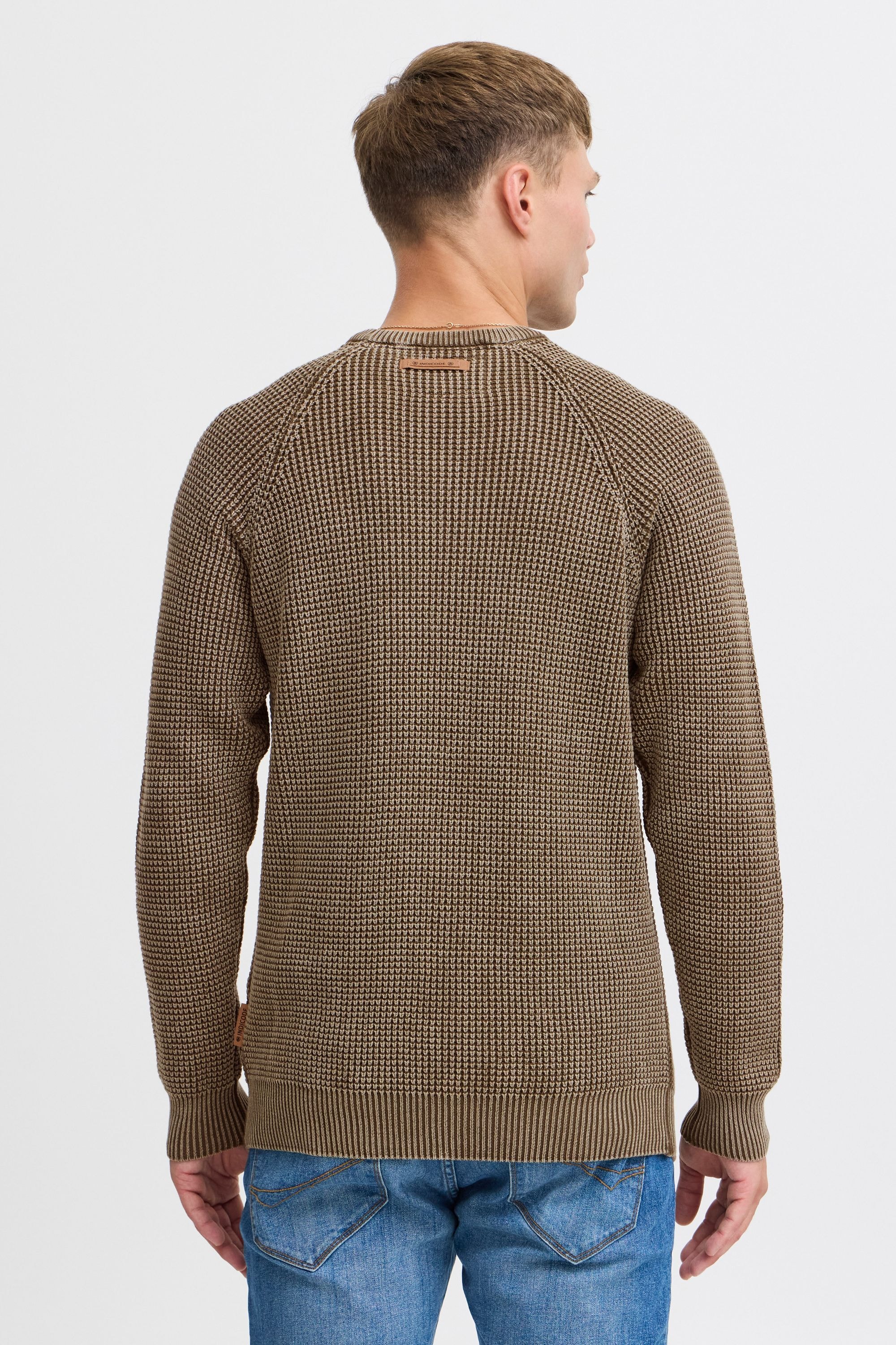 Indicode Strickfleece-Pullover »Strickpullover IDRockford«