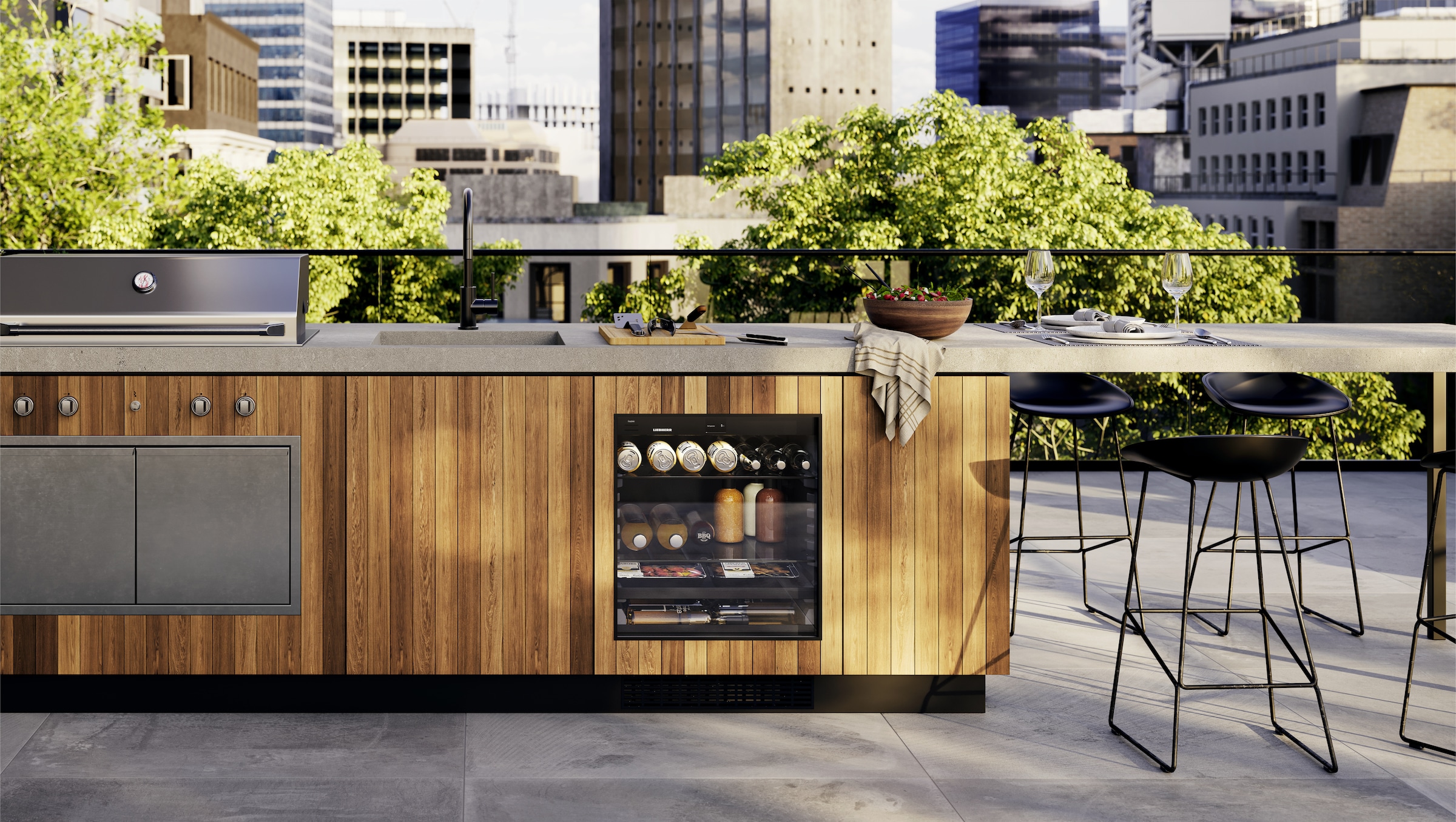 Liebherr Einbaukühlschrank »994896651« 81,9 cm hoch 59,7 cm breit