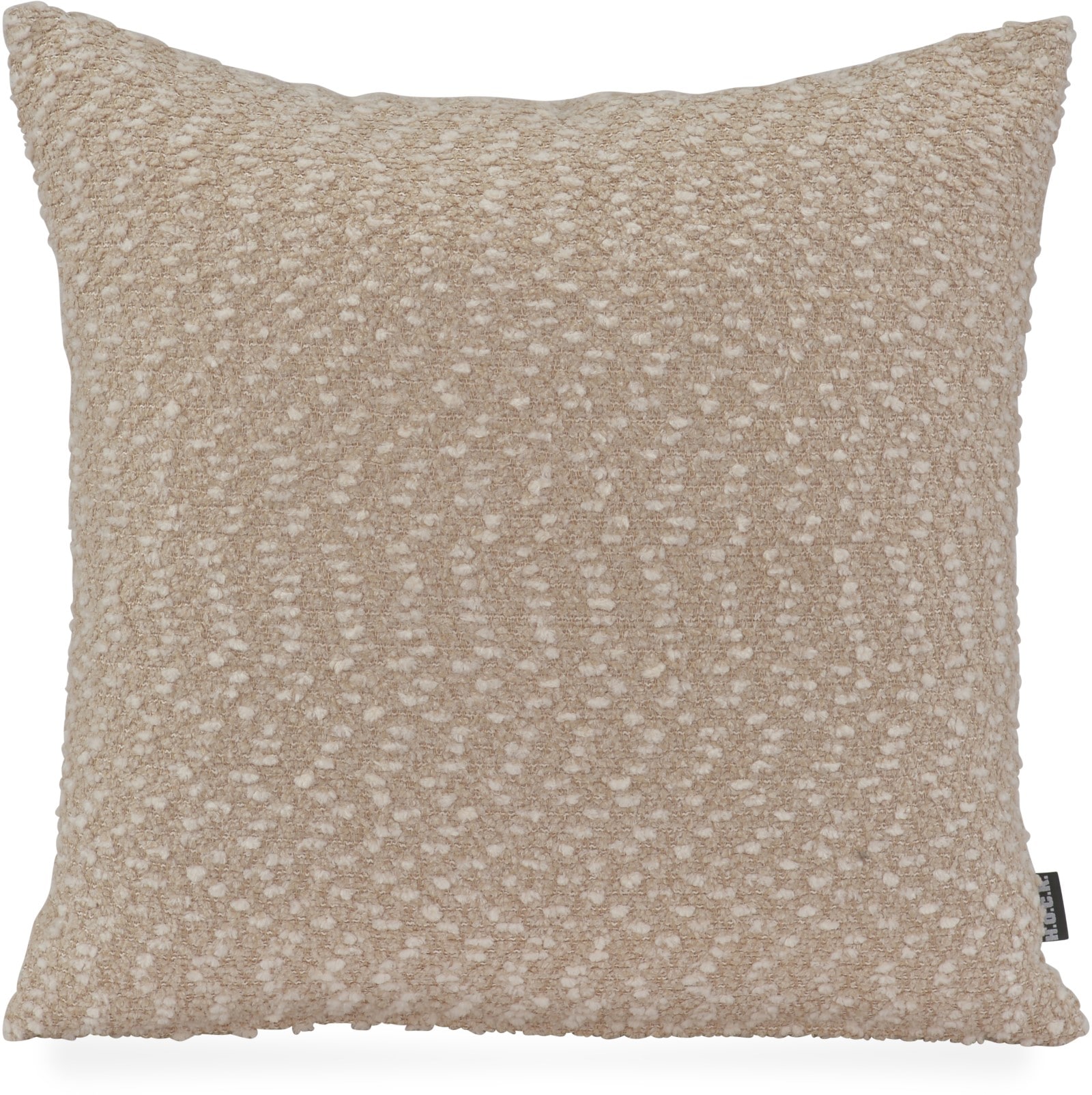 Dekokissen H.O.C.K., B:45cm H:10cm L:45cm, beige, Polyester, Dekokissen_Sitzkissen_Kissenhüllen, "H.O.C.K. Bonnetti"