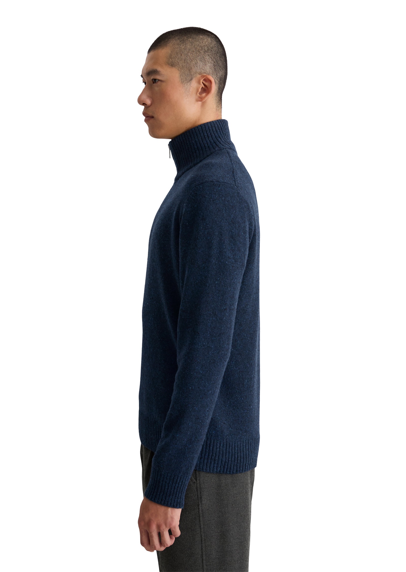Marc O'Polo Troyer »aus gesprenkeltem Tweedgarn«