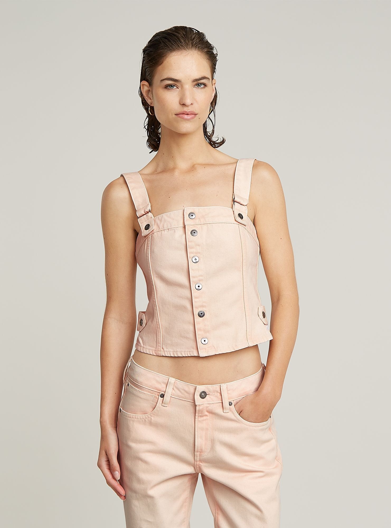 G-STAR T-Shirt »Bustier Top Detachable Straps«