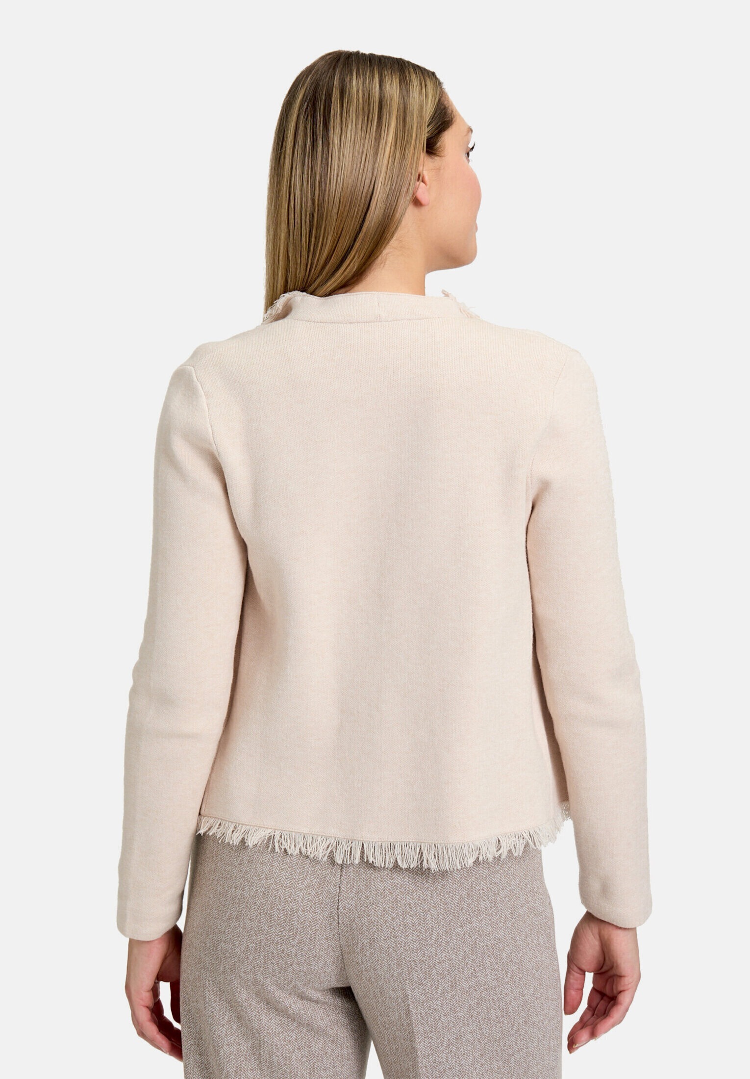 Cartoon Strickjacke »Damen mit Fransen« 1 Stk.