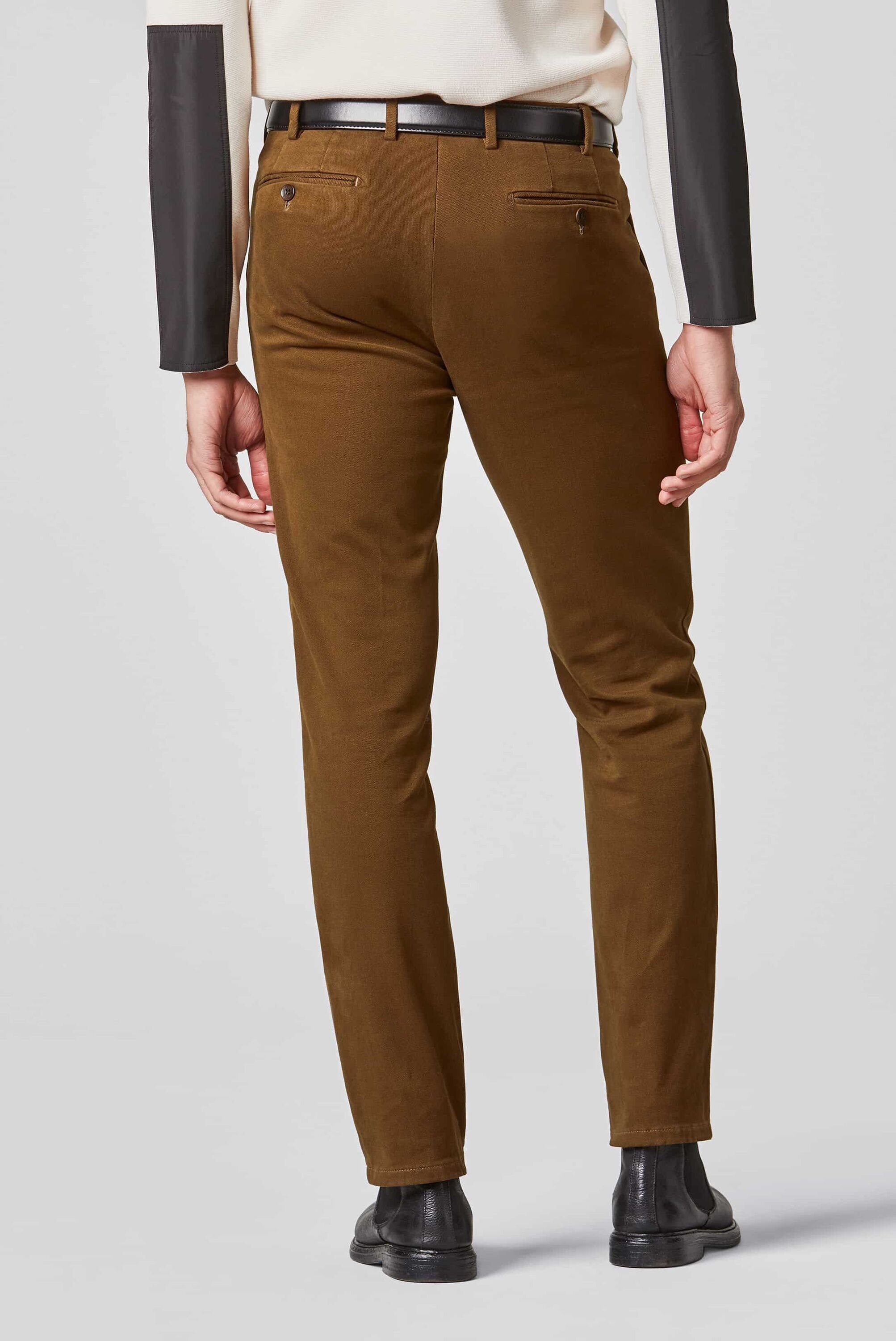 MEYER Chinos »Bonn«, Super-Stretch Winter Twill