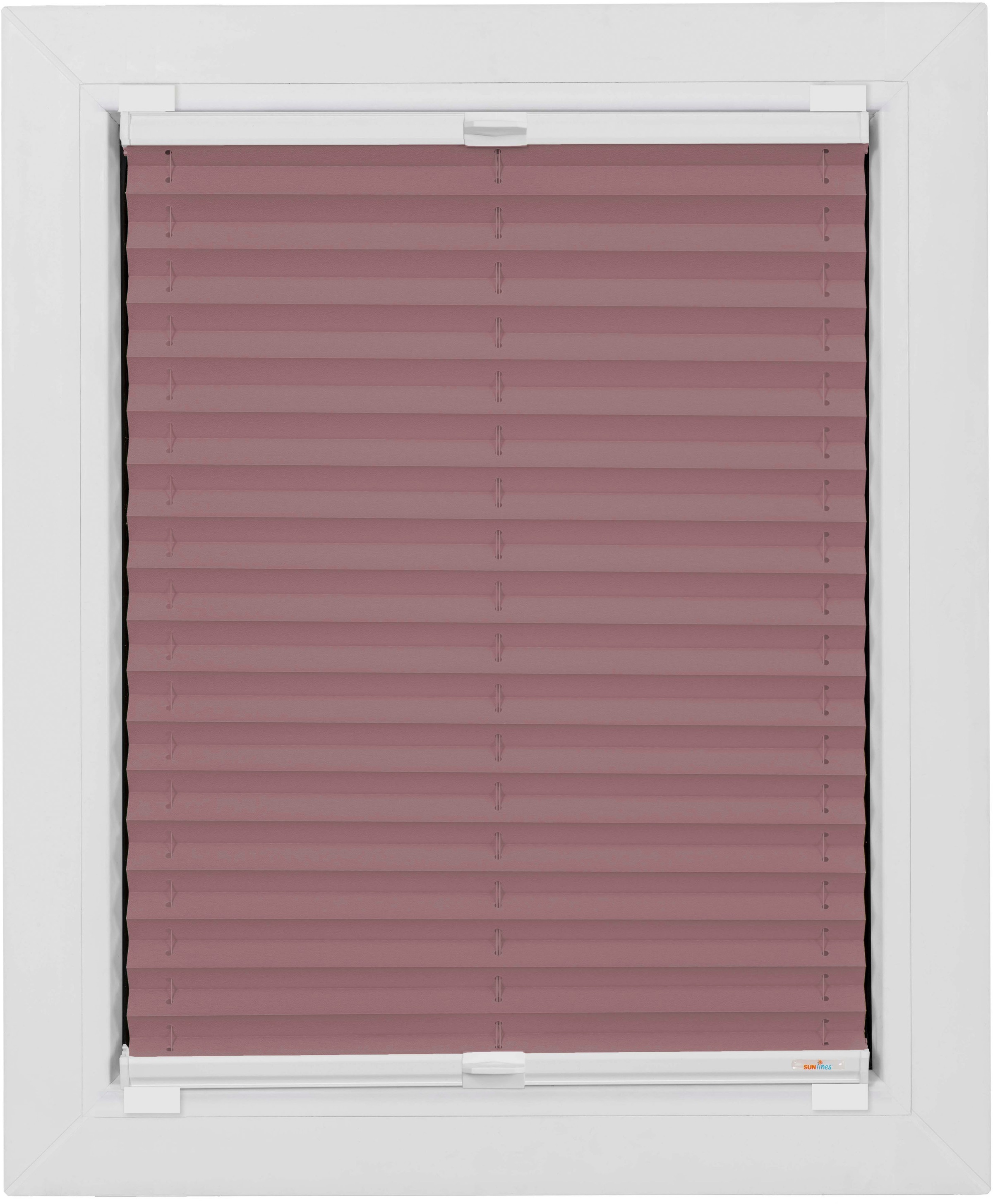 sunlines Klebe-Plissee »One Size blickdicht, Höhe verspannt, | ohne 190cm Plain«, Style Bohren, BAUR kaufen