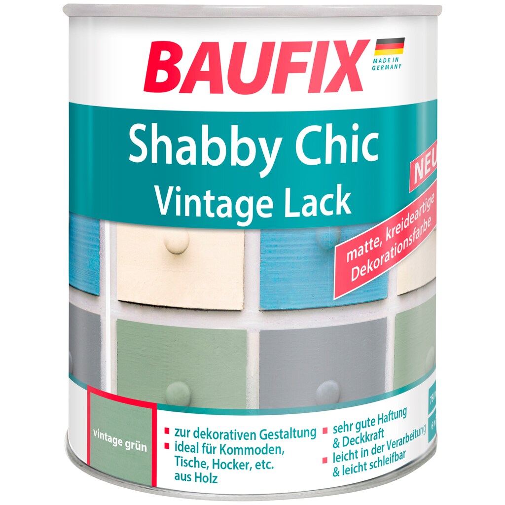 Baufix Acryl-Buntlack »Shabby Chc Vintage Lack«