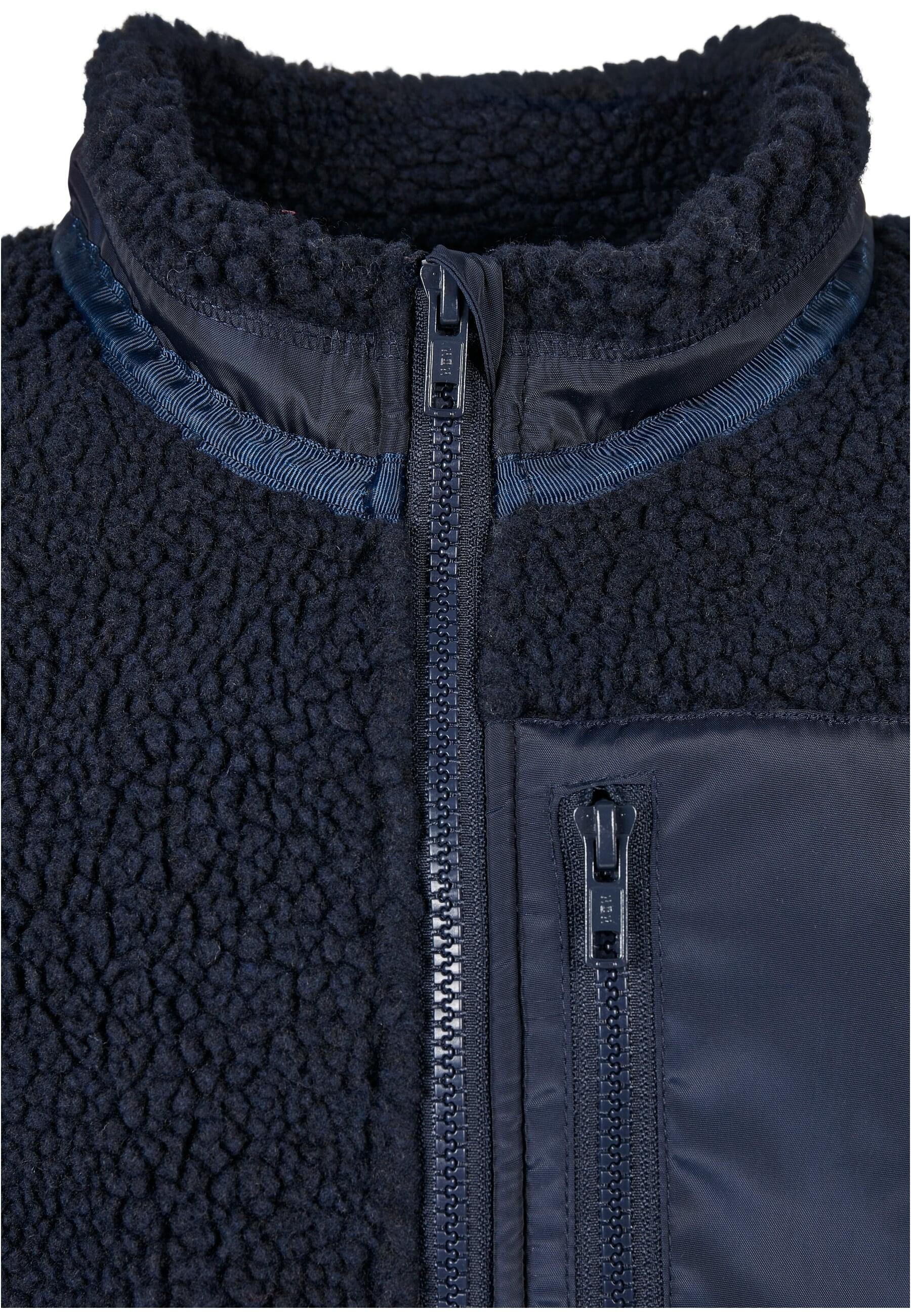URBAN CLASSICS Winterjacke »Urban Classics Herren Boys Sherpa Jacket«, (1 St.), ohne Kapuze