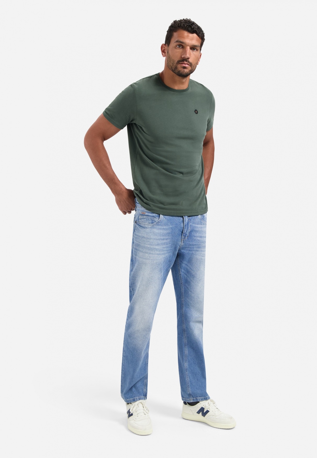 NO EXCESS T-Shirt »No Excess Weiches T-Shirt T-Shirt Crewneck Peached«