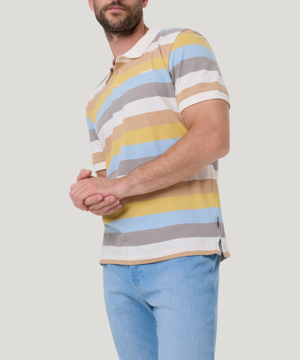 Pioneer Authentic Jeans Poloshirt, mit Streifenmuster günstig online kaufen