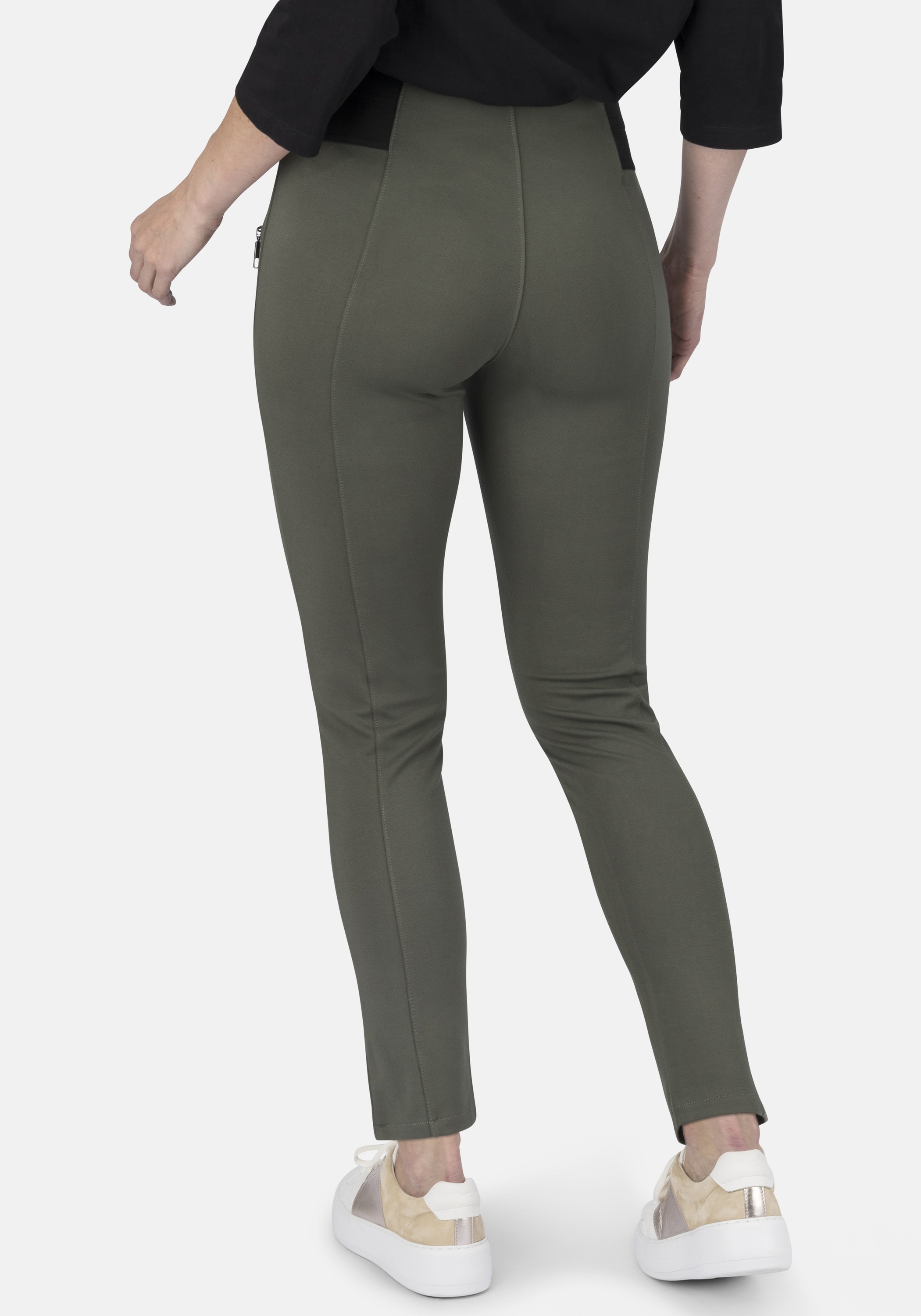 STOOKER WOMEN Leggings "SIENNA Jerseyhose" Damenhose Slim Fit Knitterfreie günstig online kaufen
