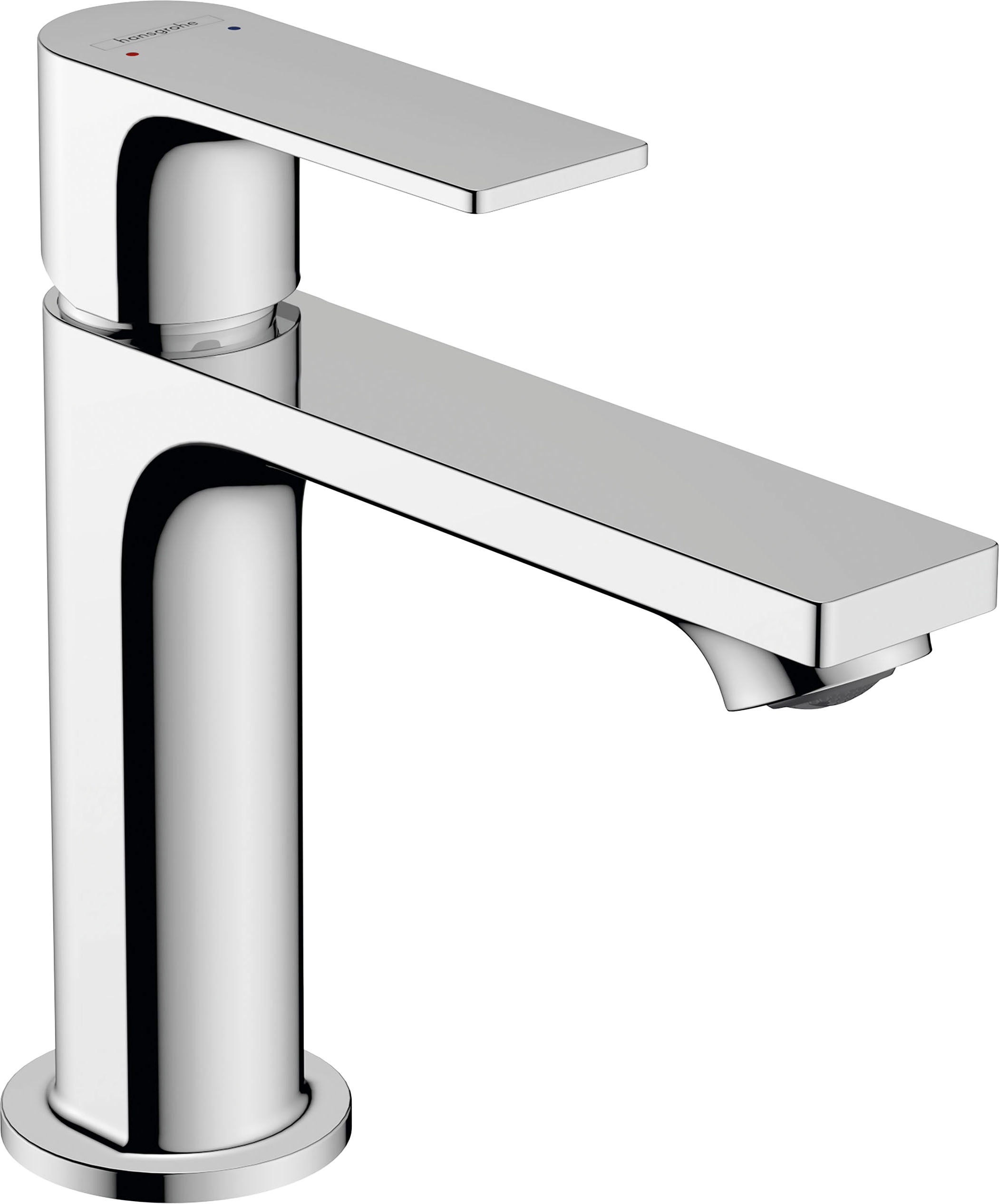 hansgrohe Waschtischarmatur "Rebris E", 11cm, mit Zugstangen-Ablaufgarnitur