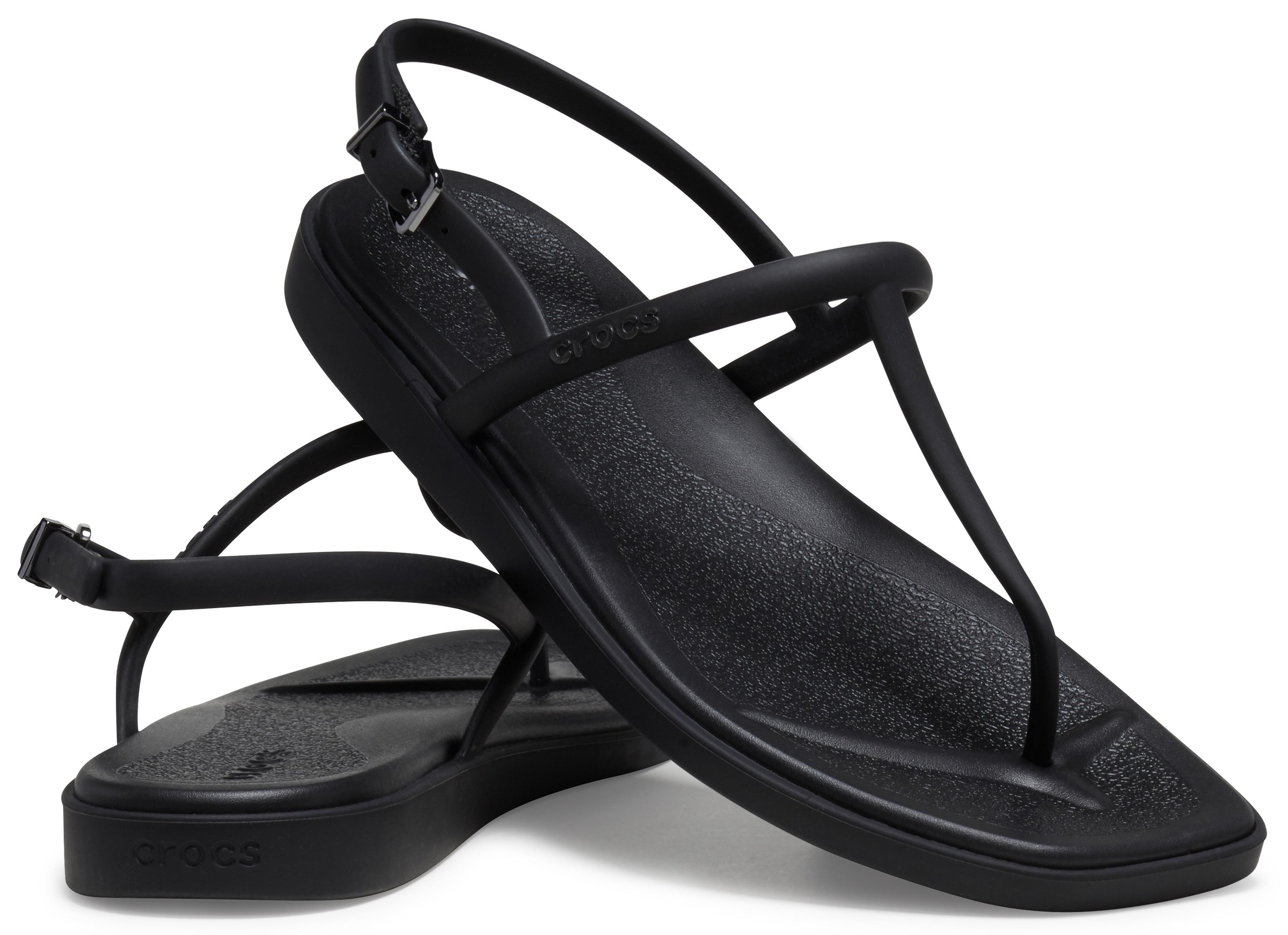 Crocs Sandale »Miami Thong Sandal«, Zehentrenner, Sandalette, Sommerschuh mit Zehensteg